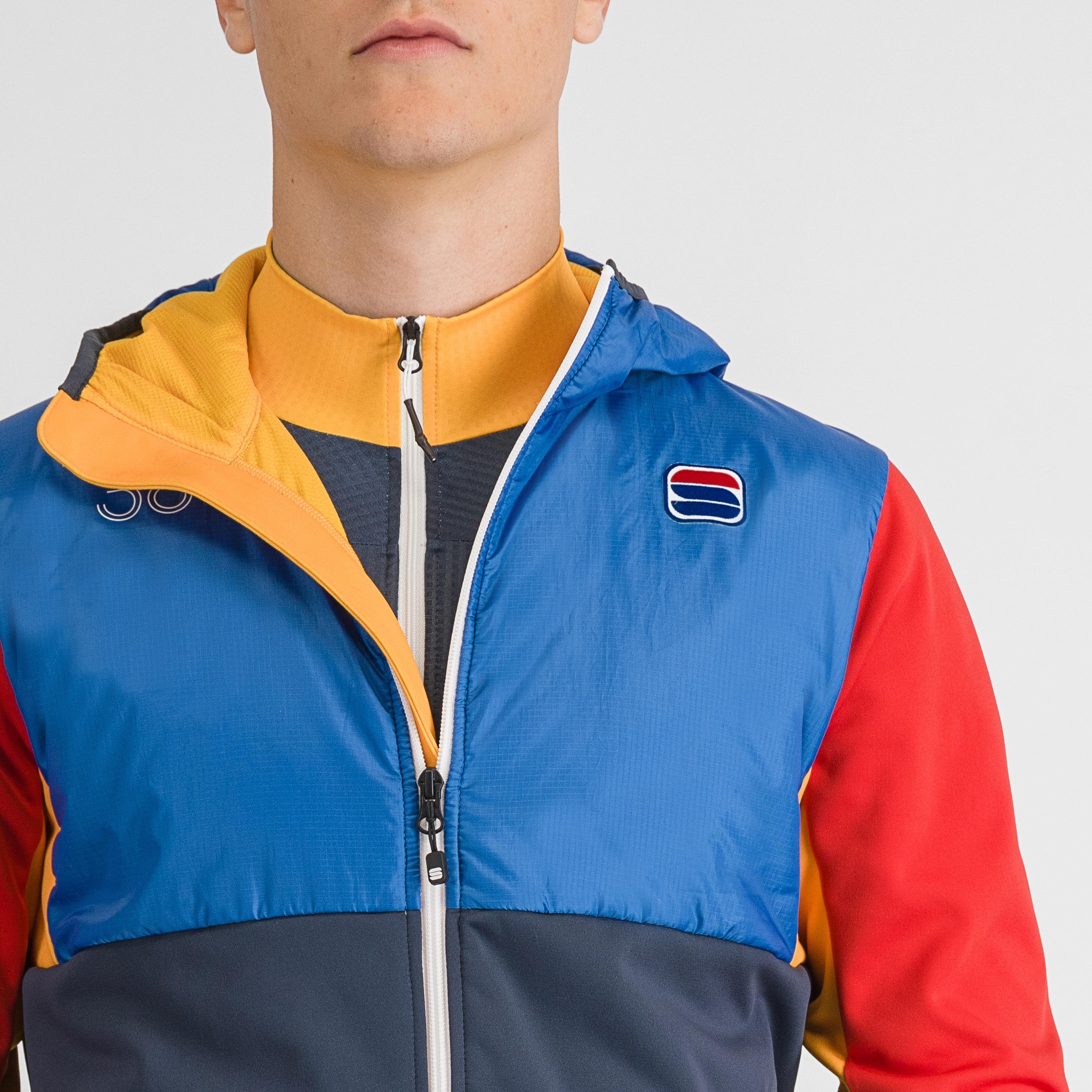 Anima rythmo jacket - blue denim/galaxy blue - sportful