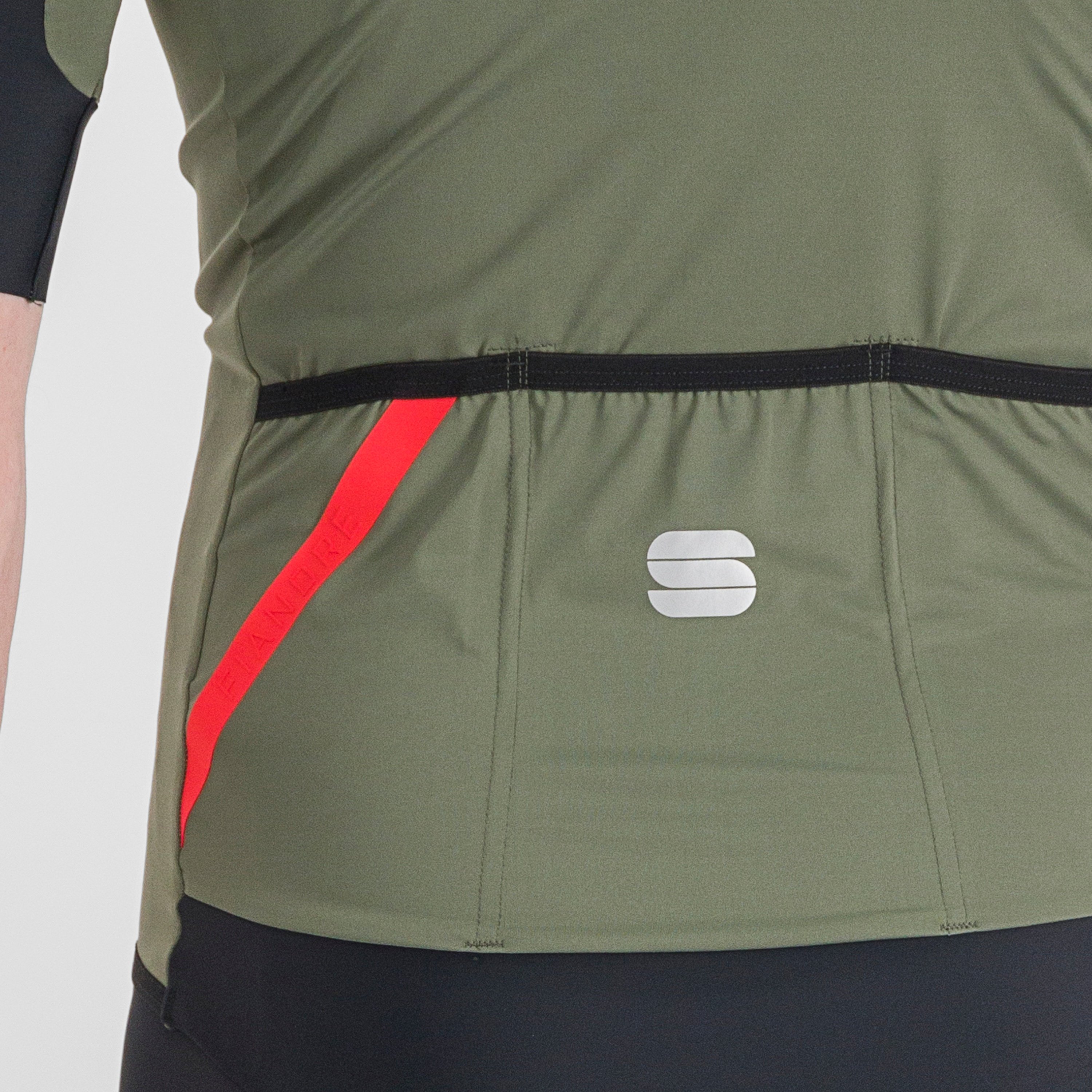 Fiandre light no rain jacket short sleeve - beetle - sportful