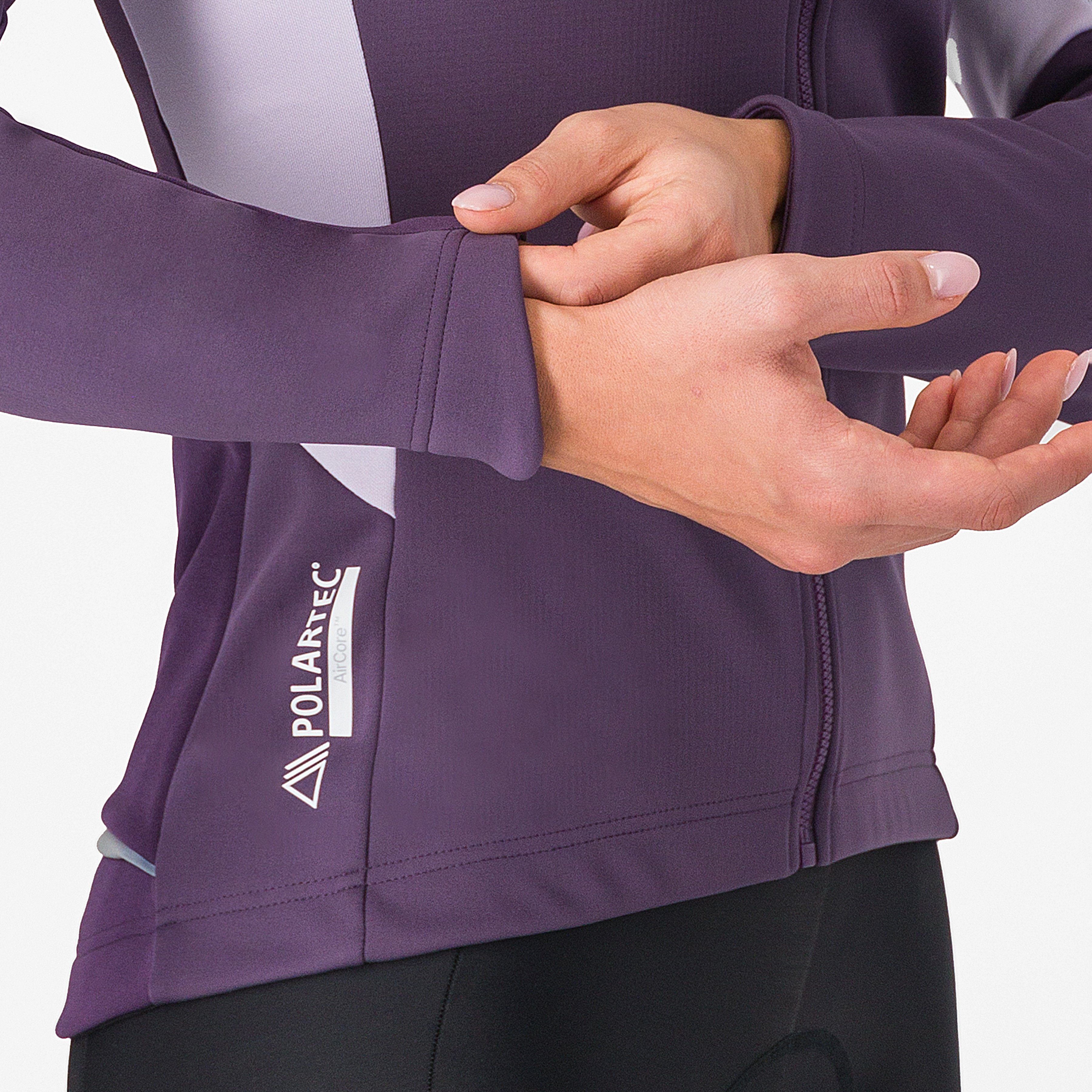 Entrata 2 w jacket - night shade/purple mist - castelli