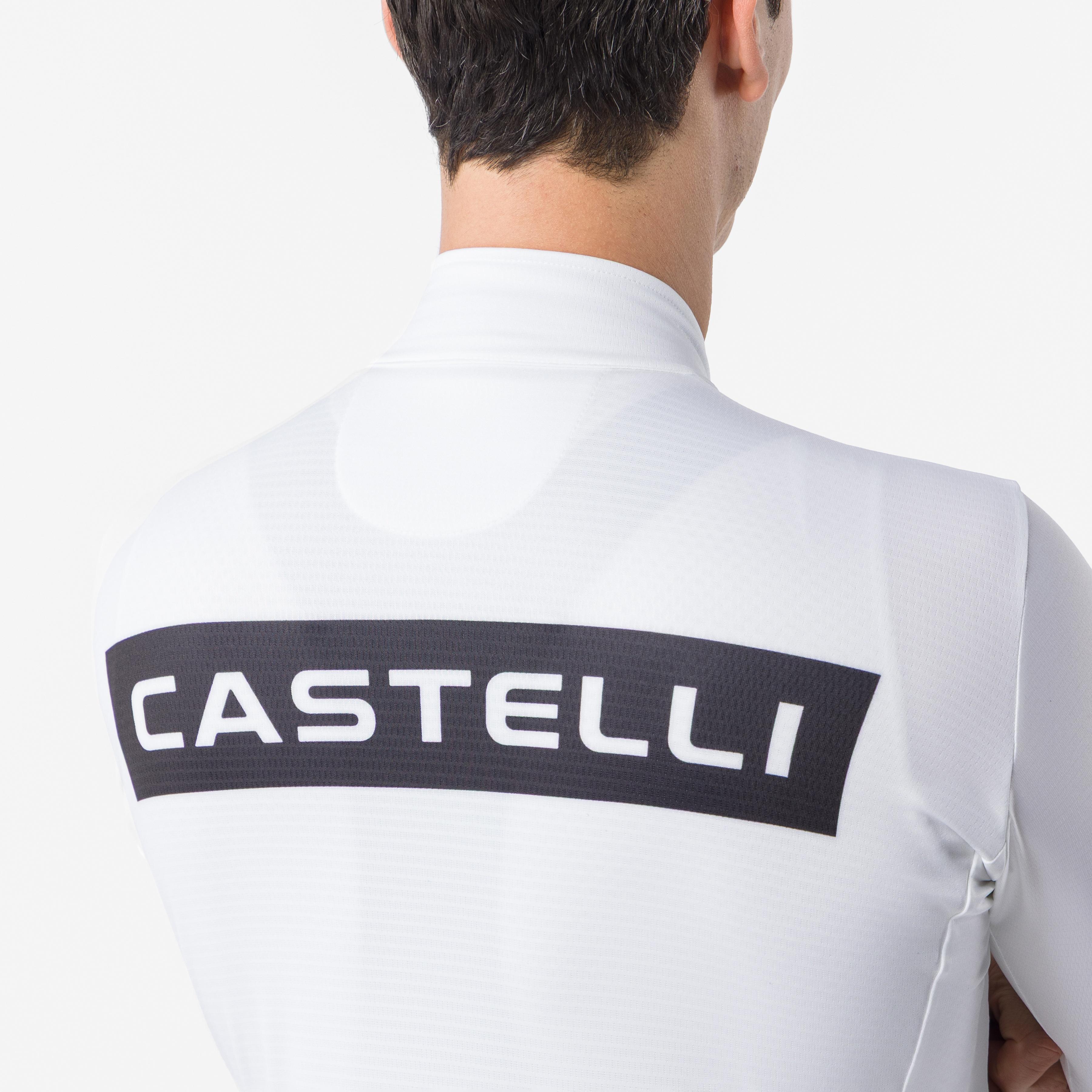 Quadro thermal jersey - ivory/black - castelli