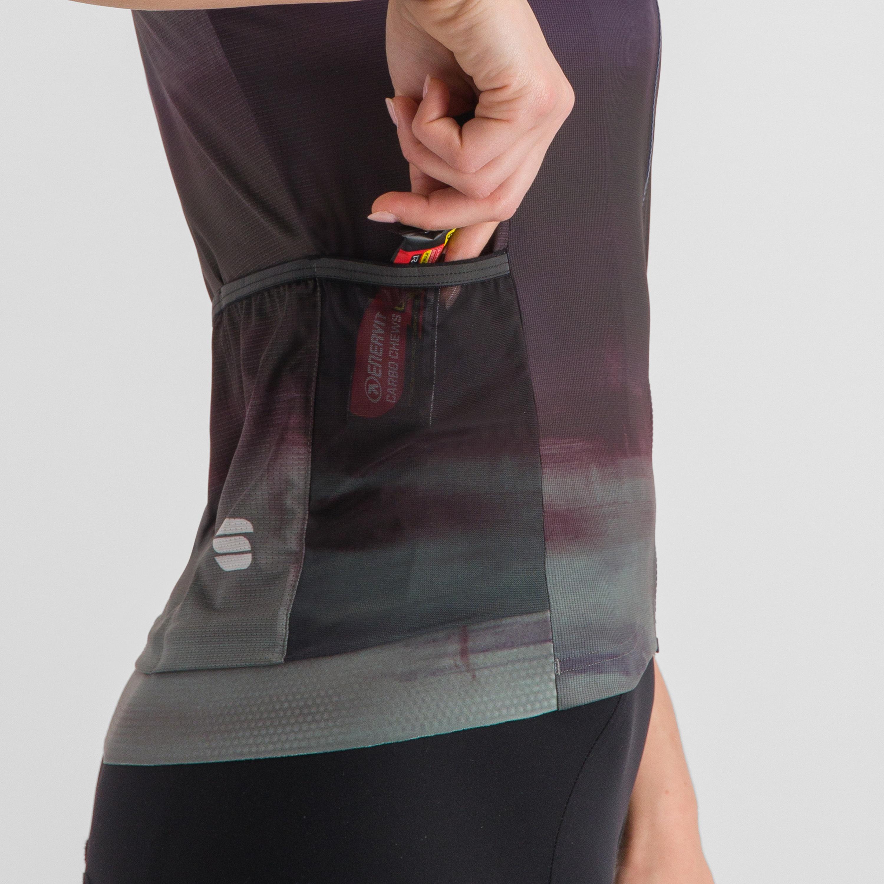 Flow supergiara w jersey - galaxy blue violet - sportful