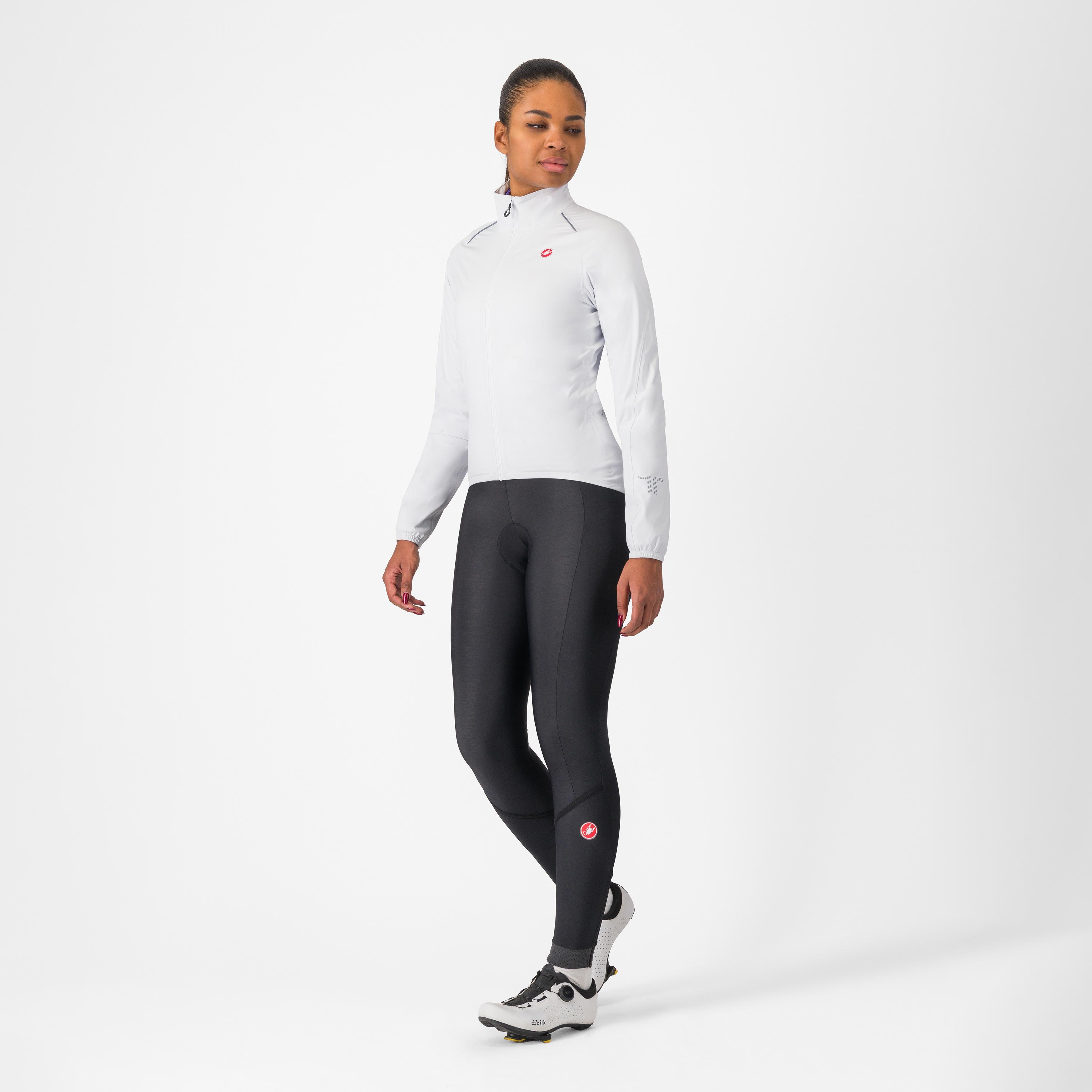 Emergency 3 w rain jacket - white - castelli