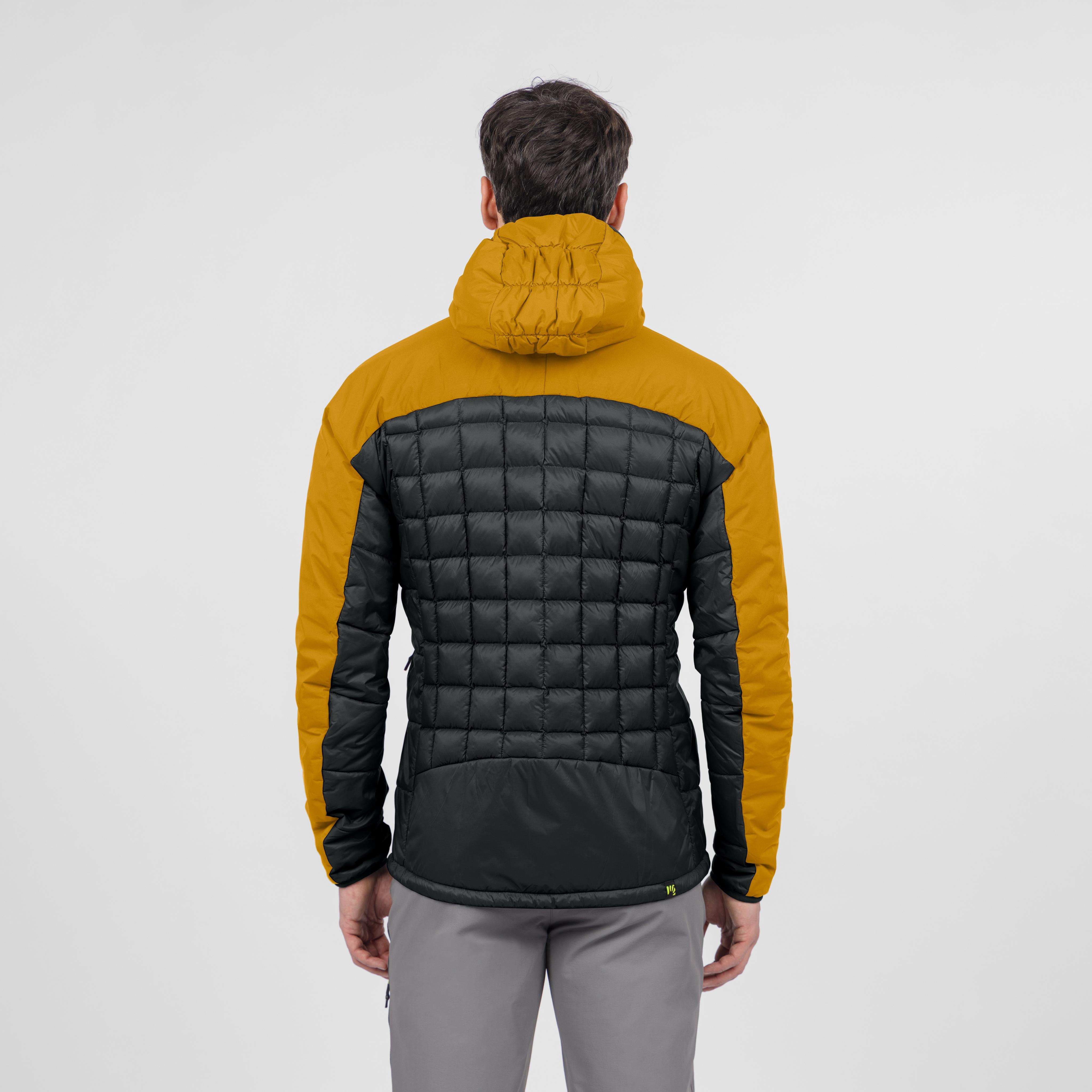 Lastei active plus jacket - black sand/golden yellow - karpos