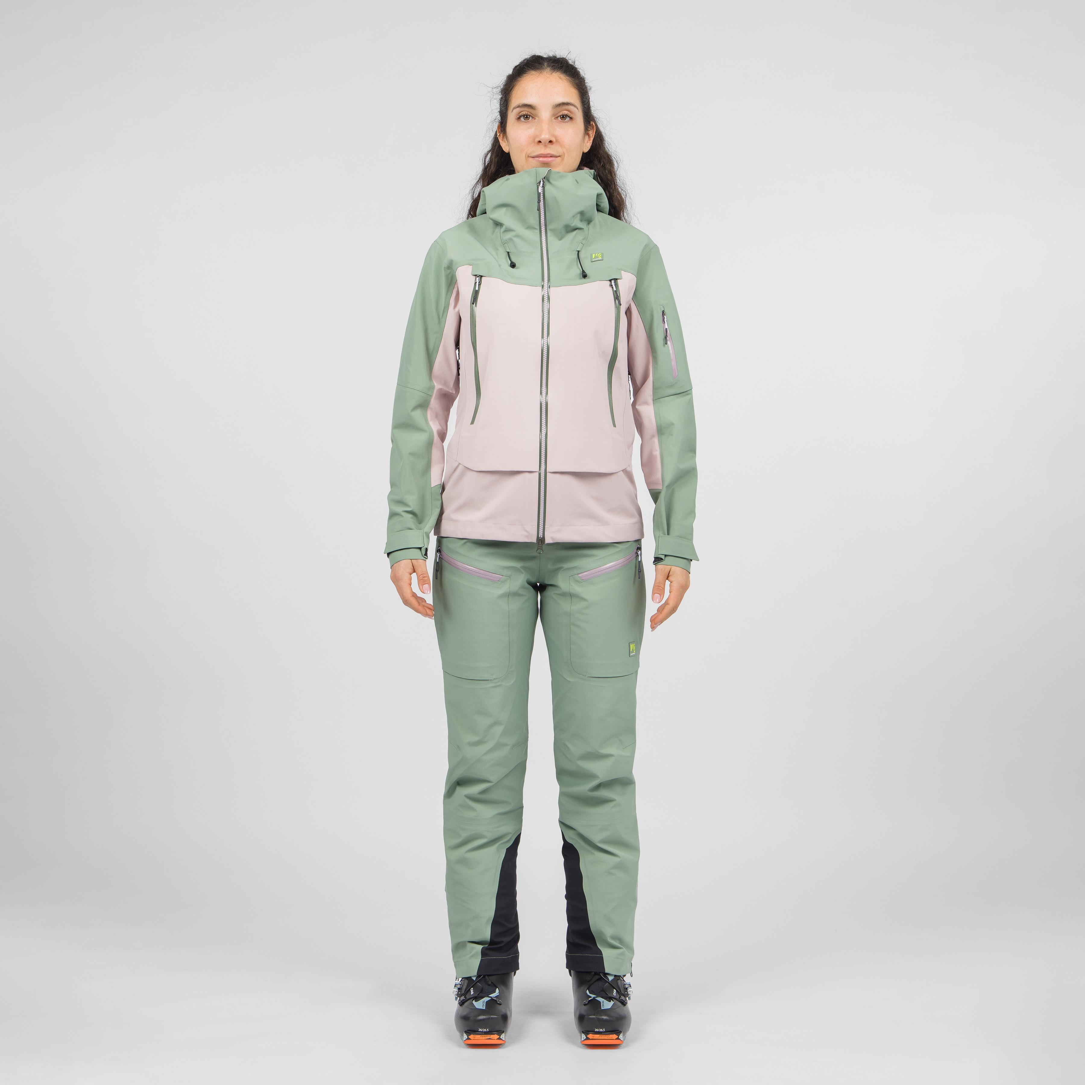 Squall w jacket - lilac/hedge - karpos
