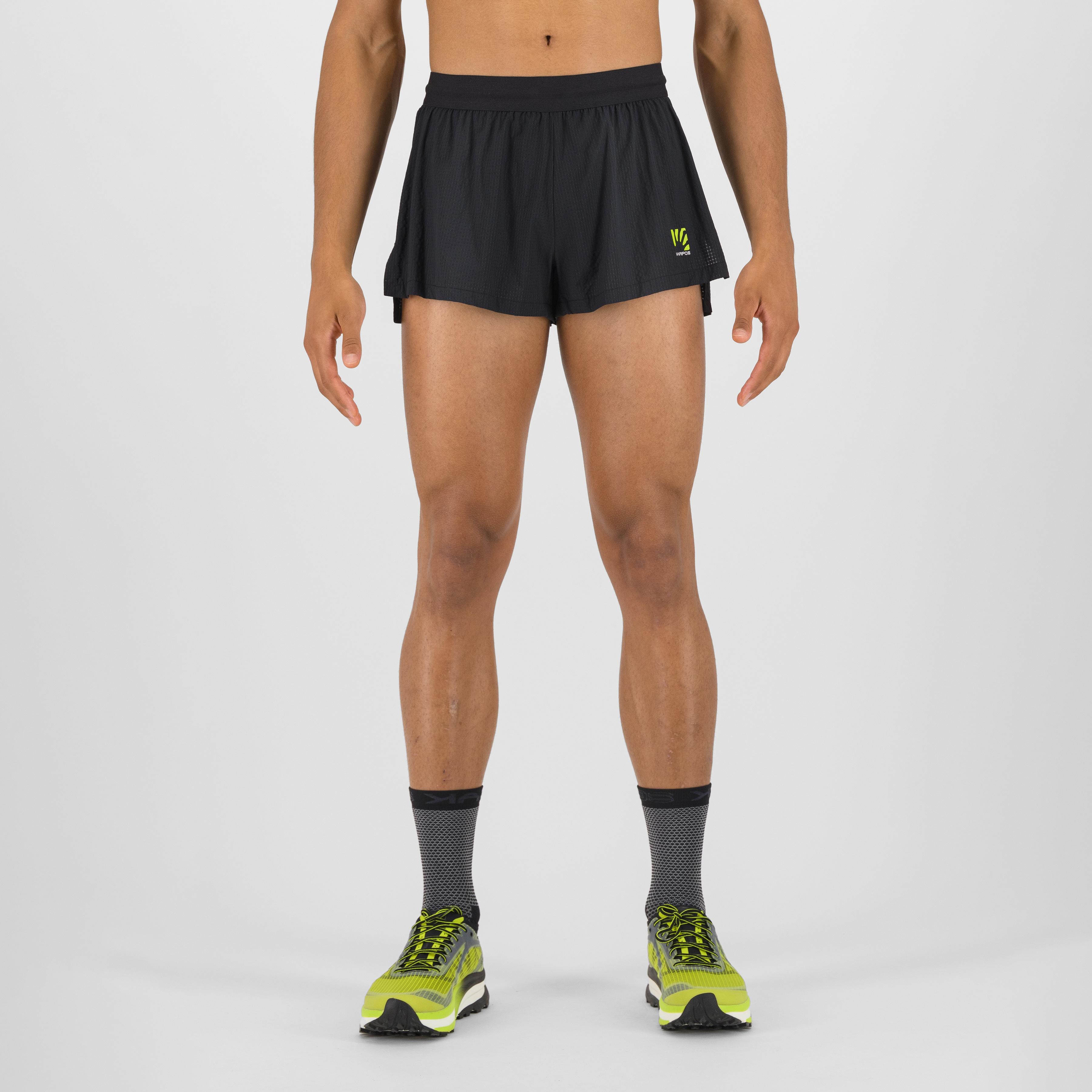 Fast vertical short - black/jasmine green - karpos