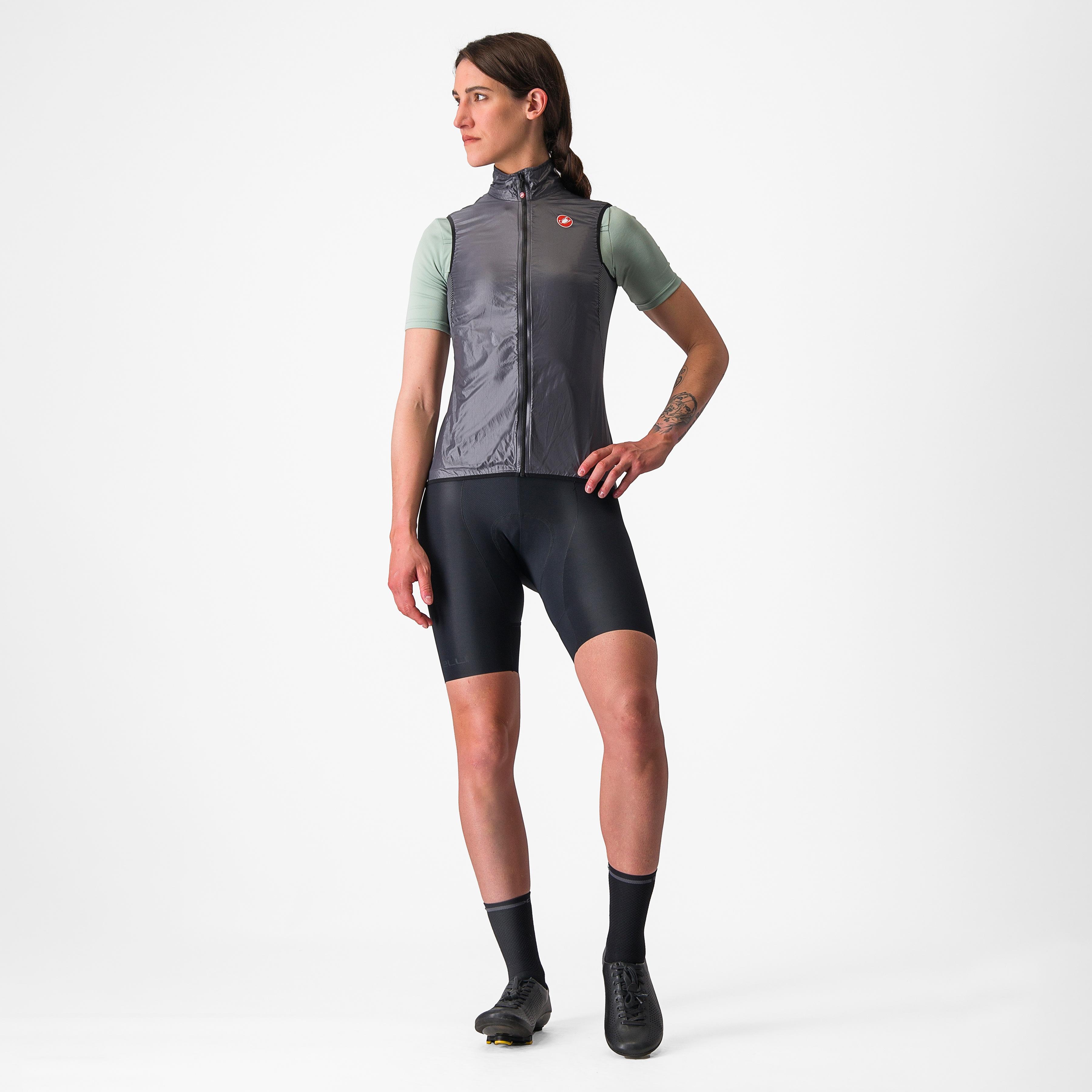 Aria w  vest - dark gray - castelli