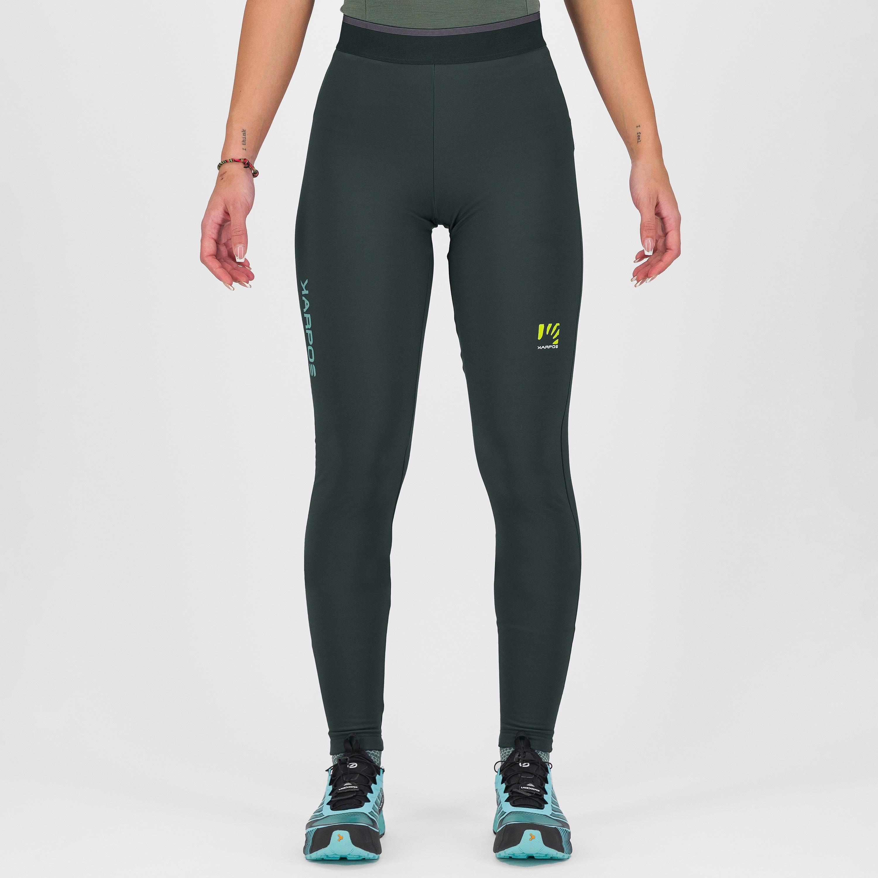 Federa w tights - black sand/ aqua sky - karpos