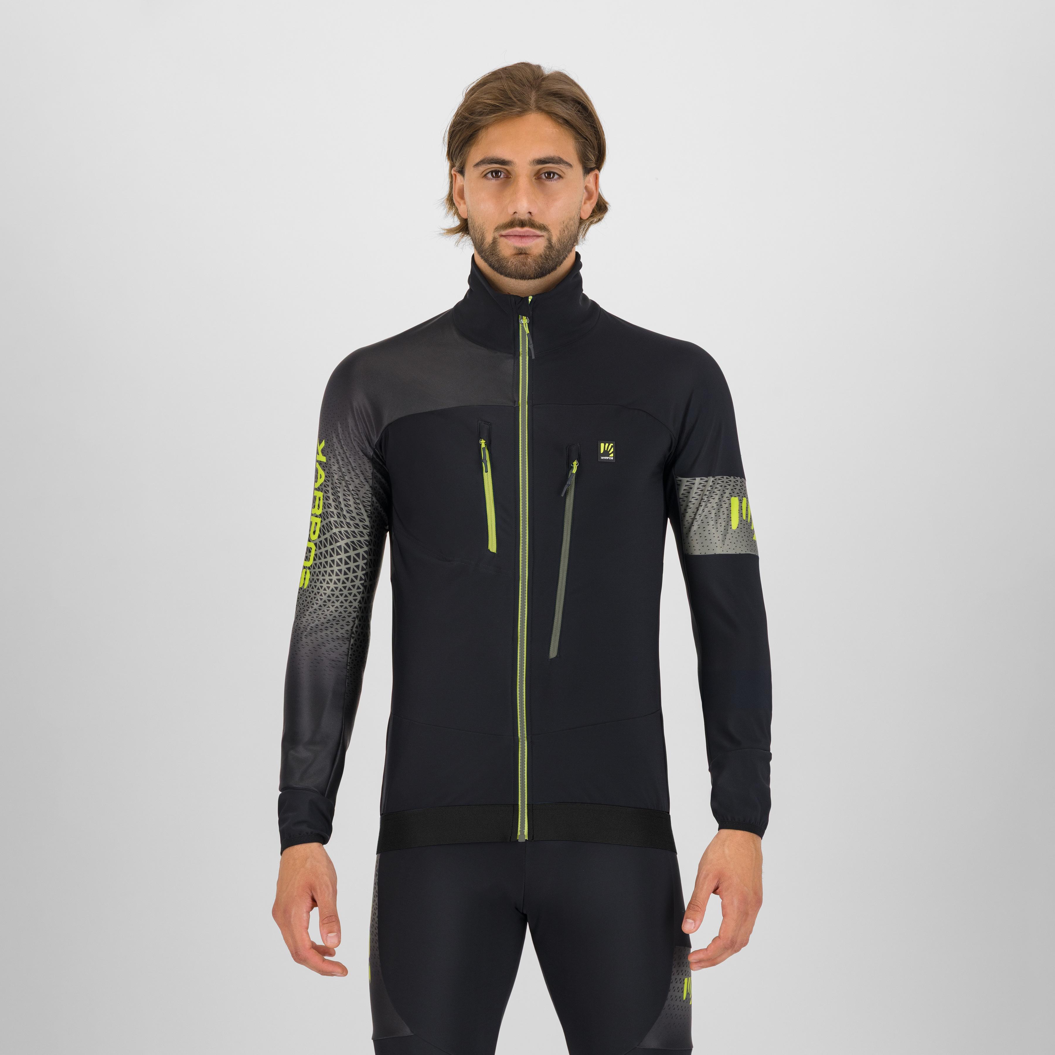 Alagna 2.0 jacket - black/castor/dark citron - karpos