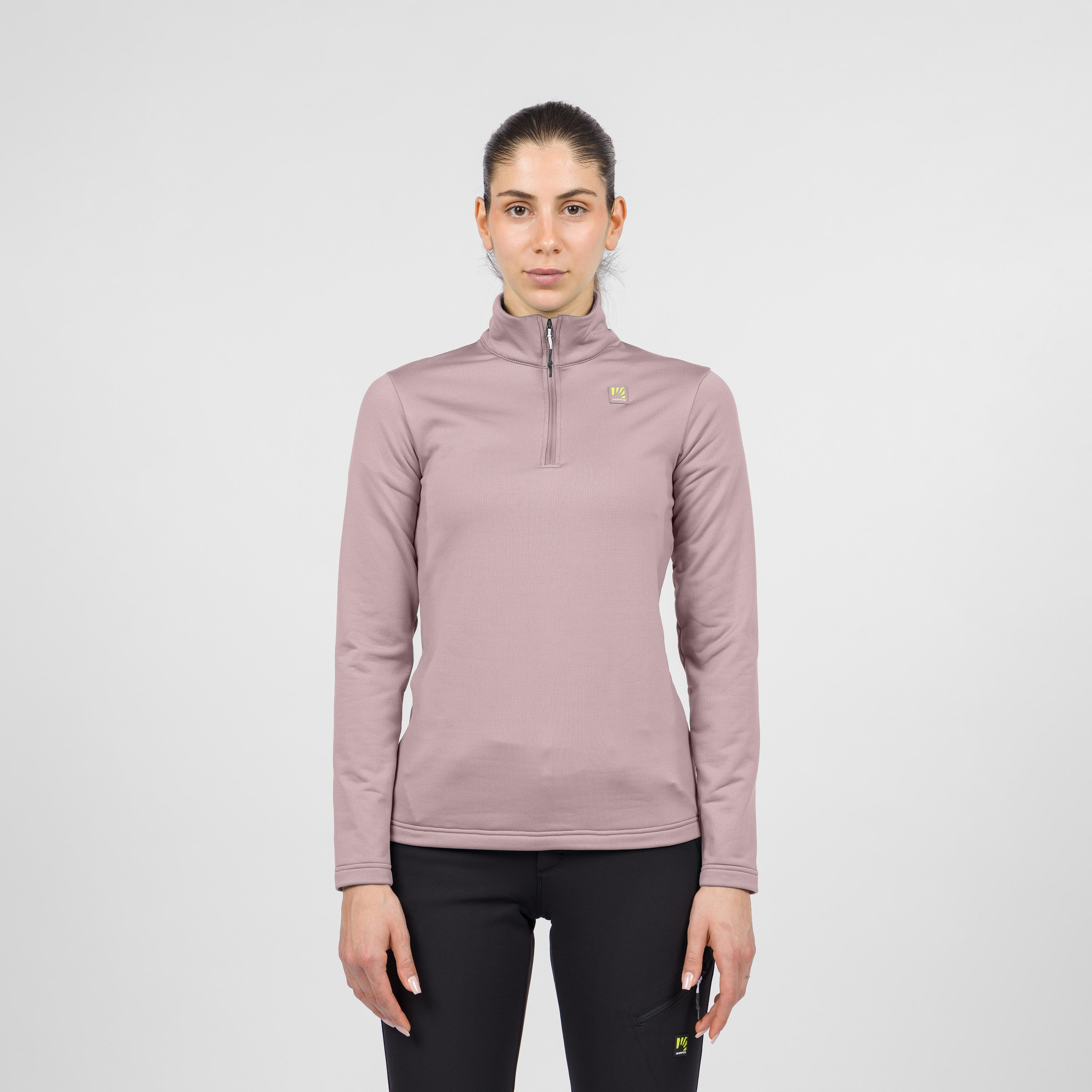 Pizzocco evo w half zip fleece - lilac - karpos