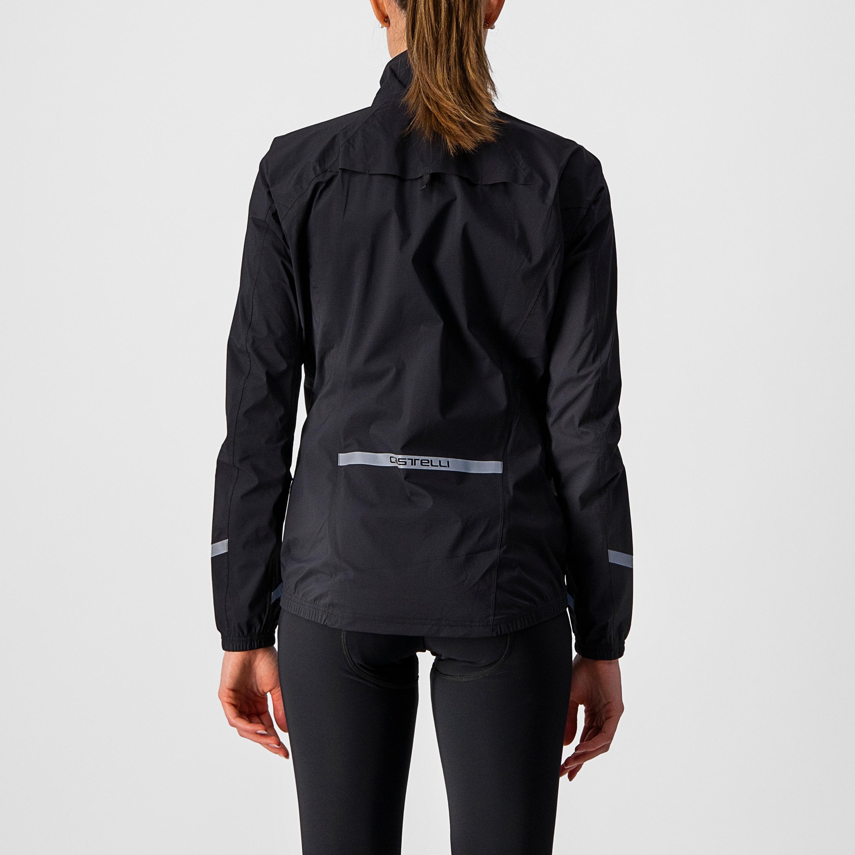 Emergency 2 w rain jacket - light black - castelli