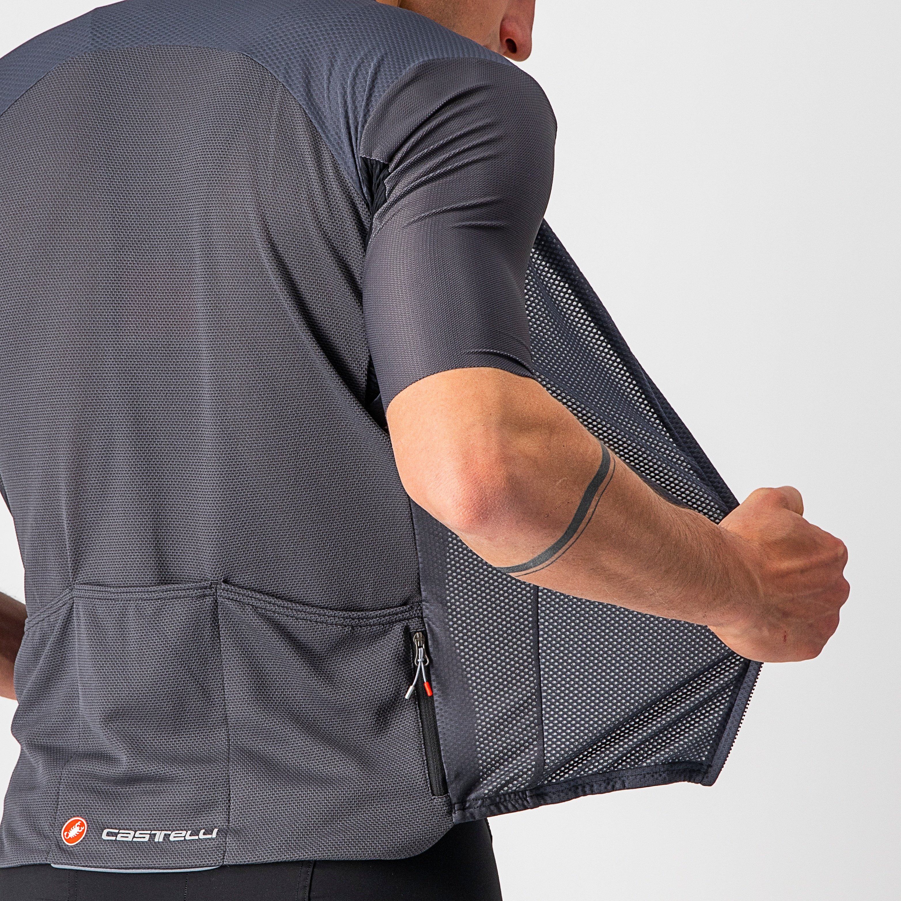 Endurance elite jersey - dark gray - castelli