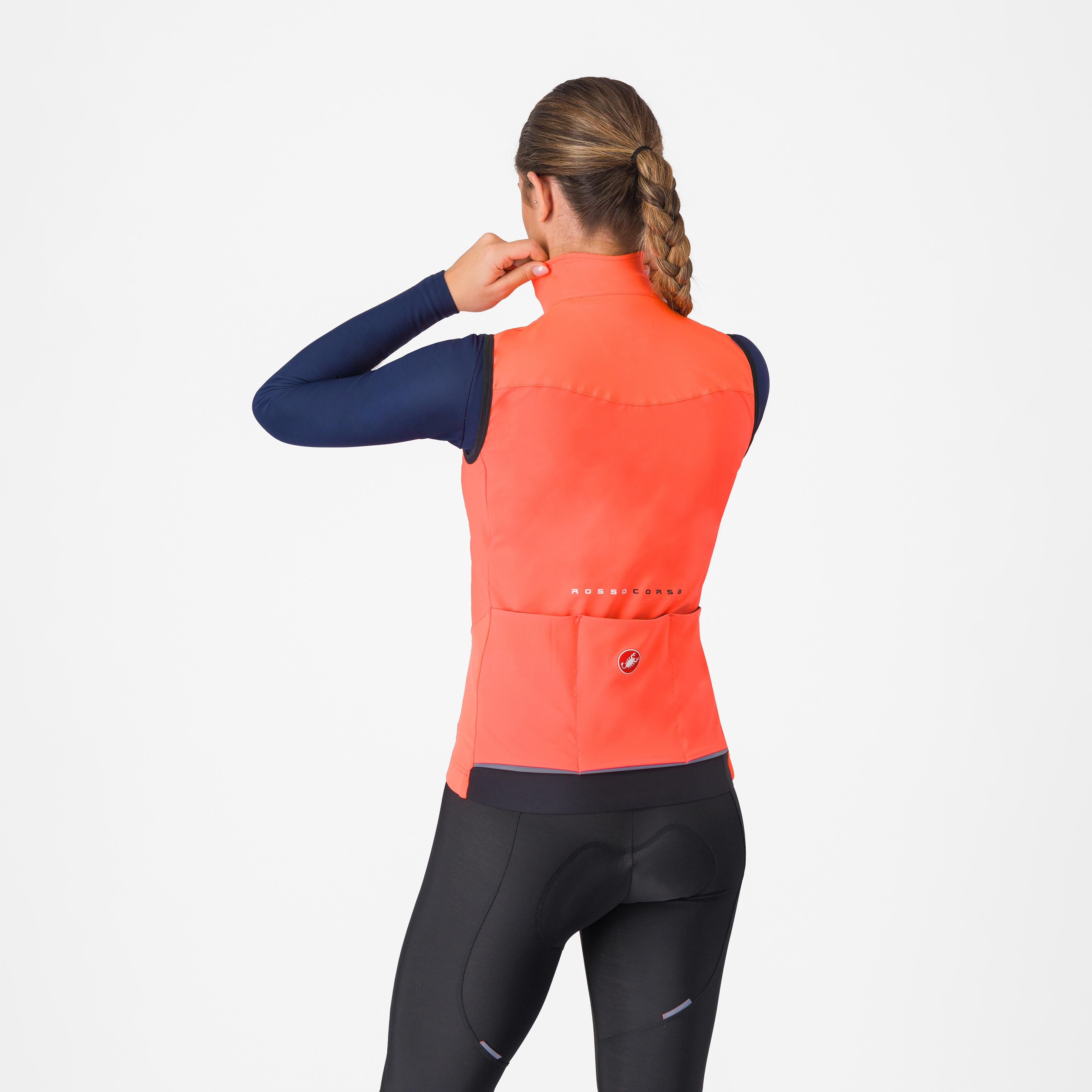 Perfetto air w vest - brilliant pink - castelli