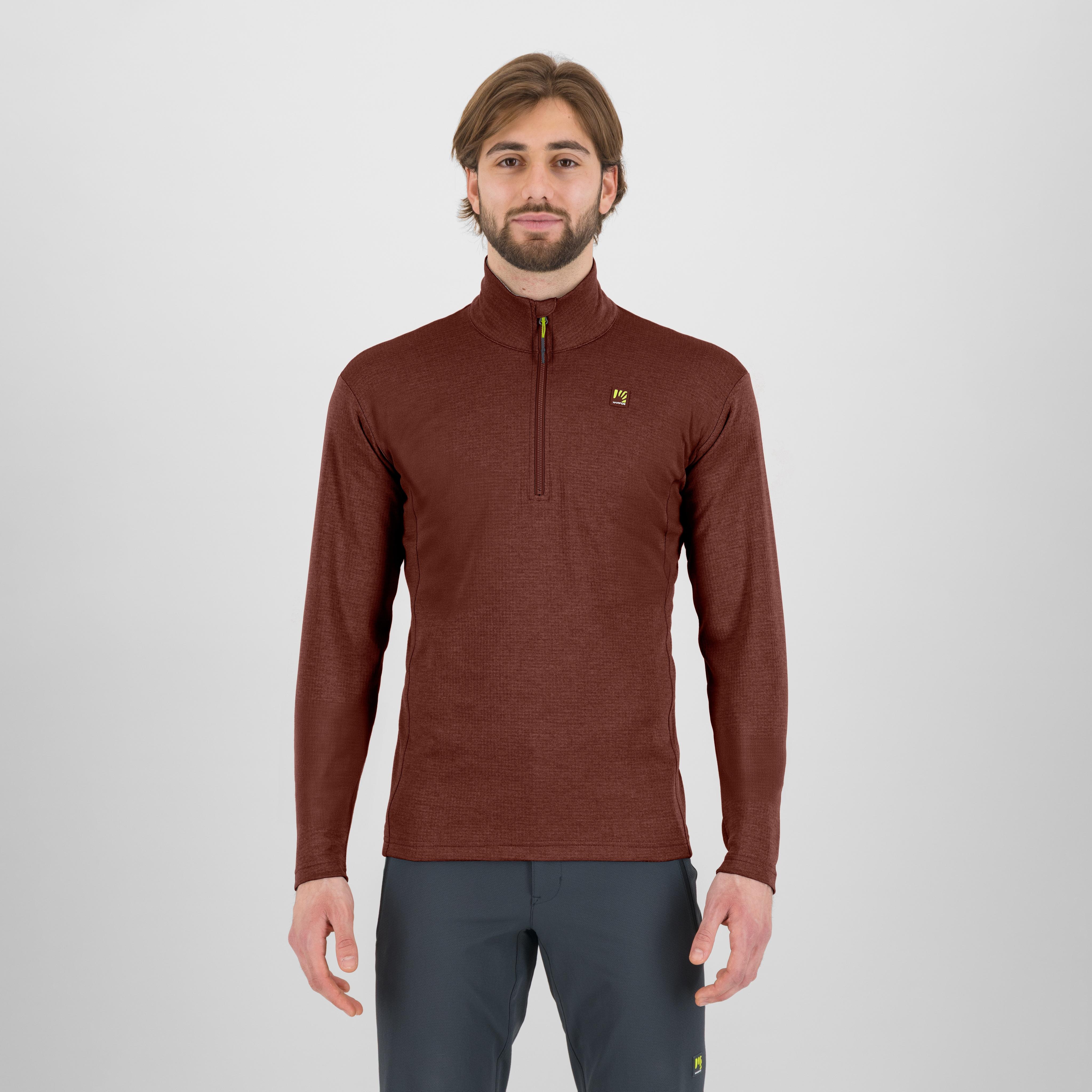 Pizzocco half zip - mahogany - karpos
