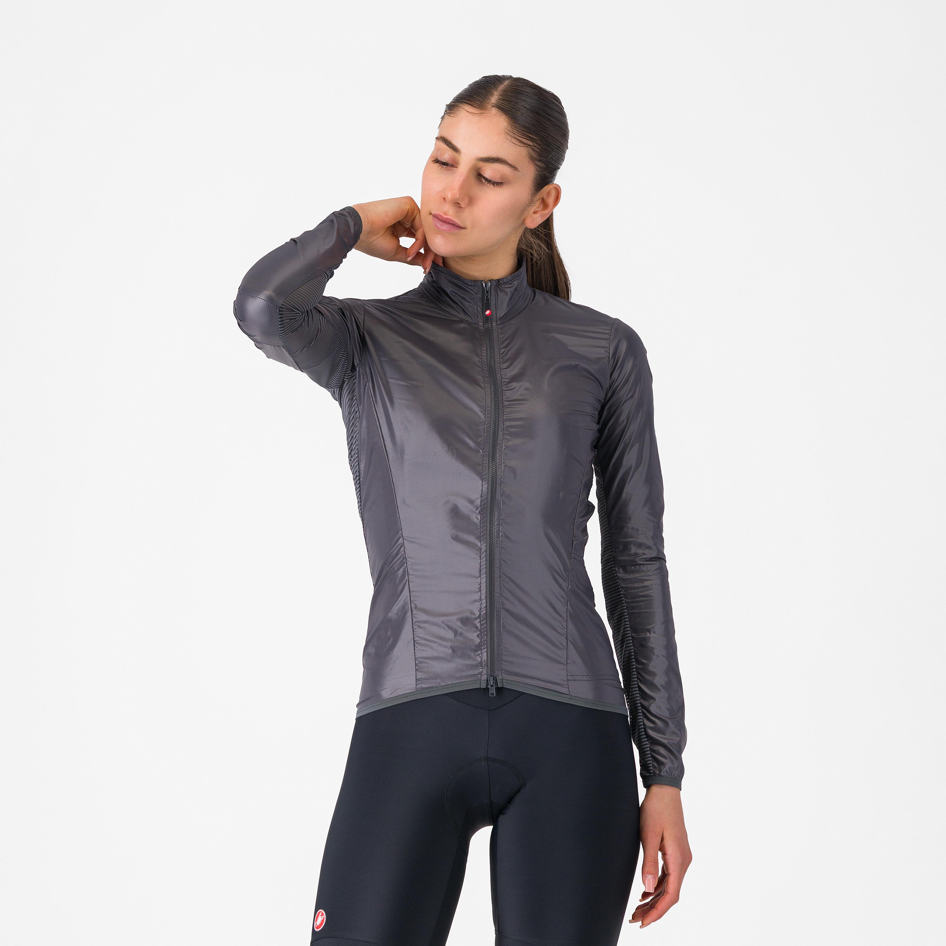 Aria shell 2 w jacket - dark gray - castelli