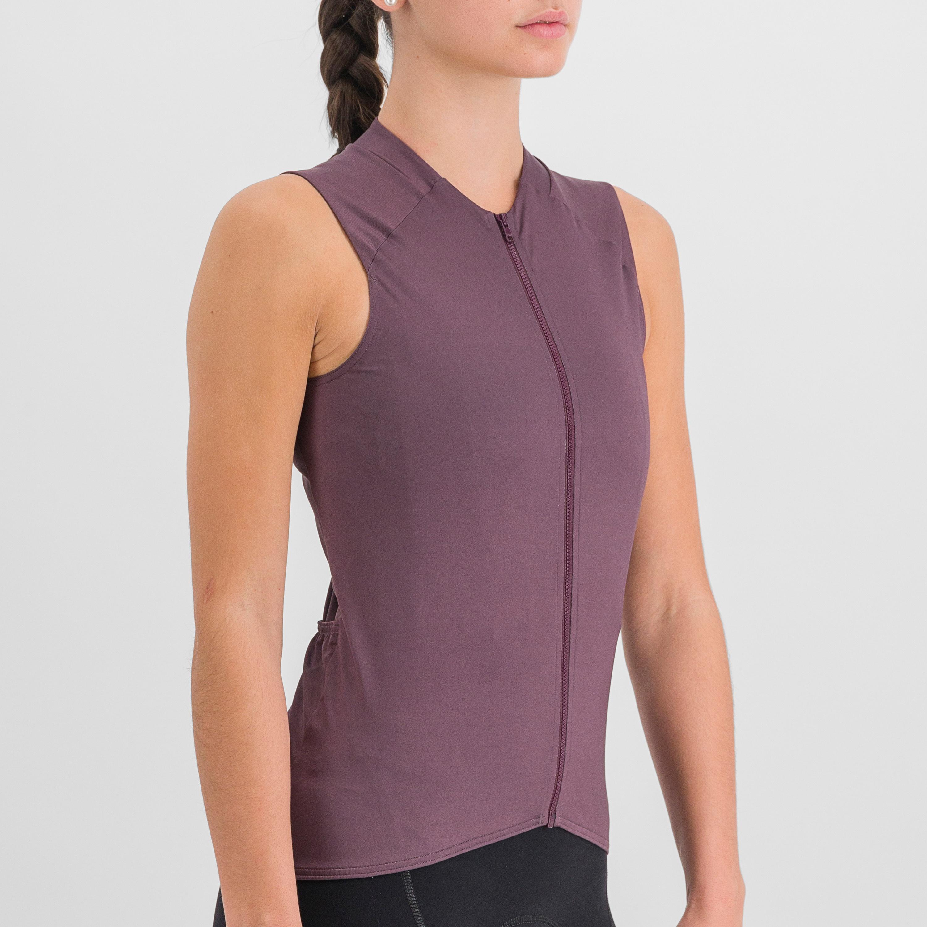 Match w sleeveless jersey - huckleberry - sportful