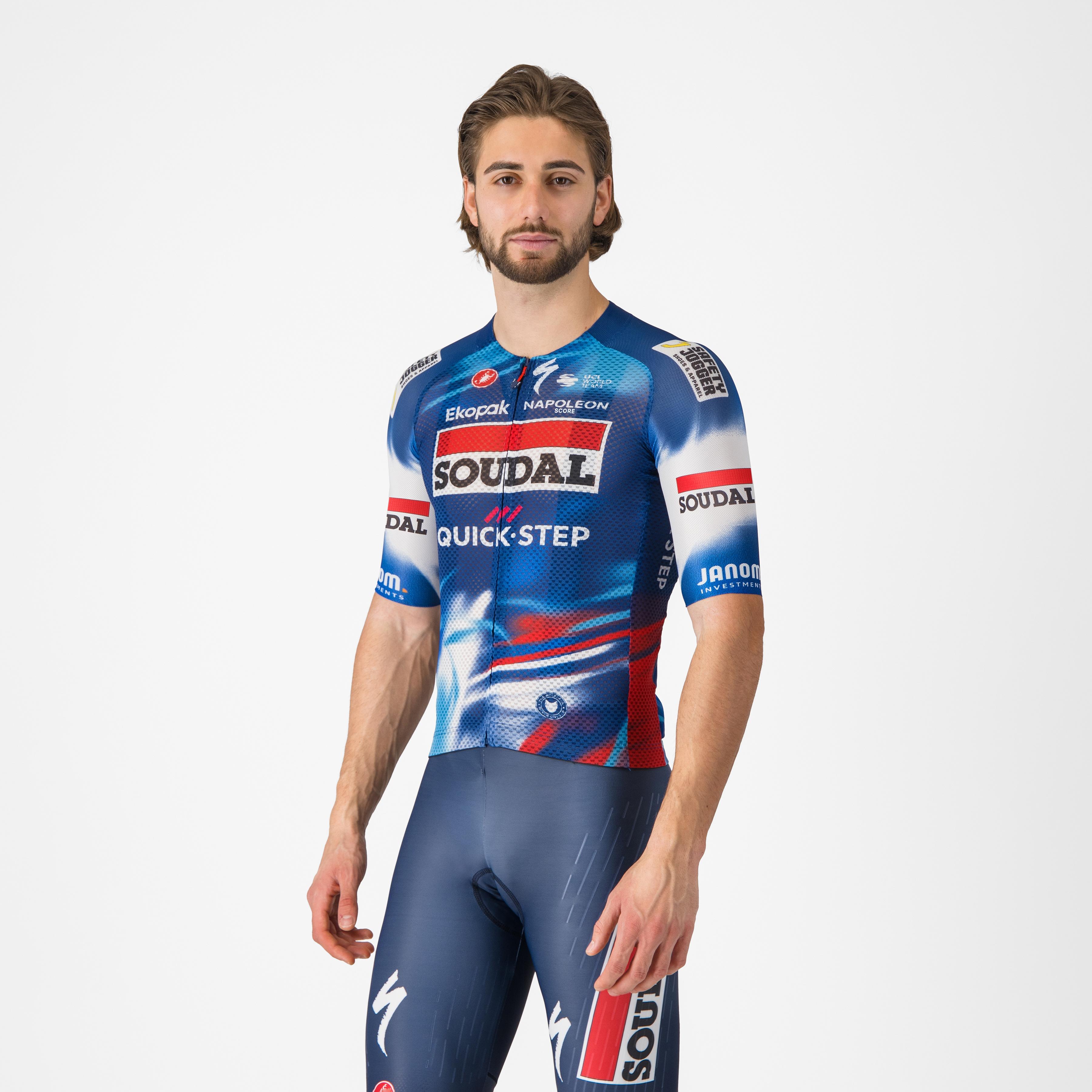 Climber's a/c jersey - score/blue-red - castelli