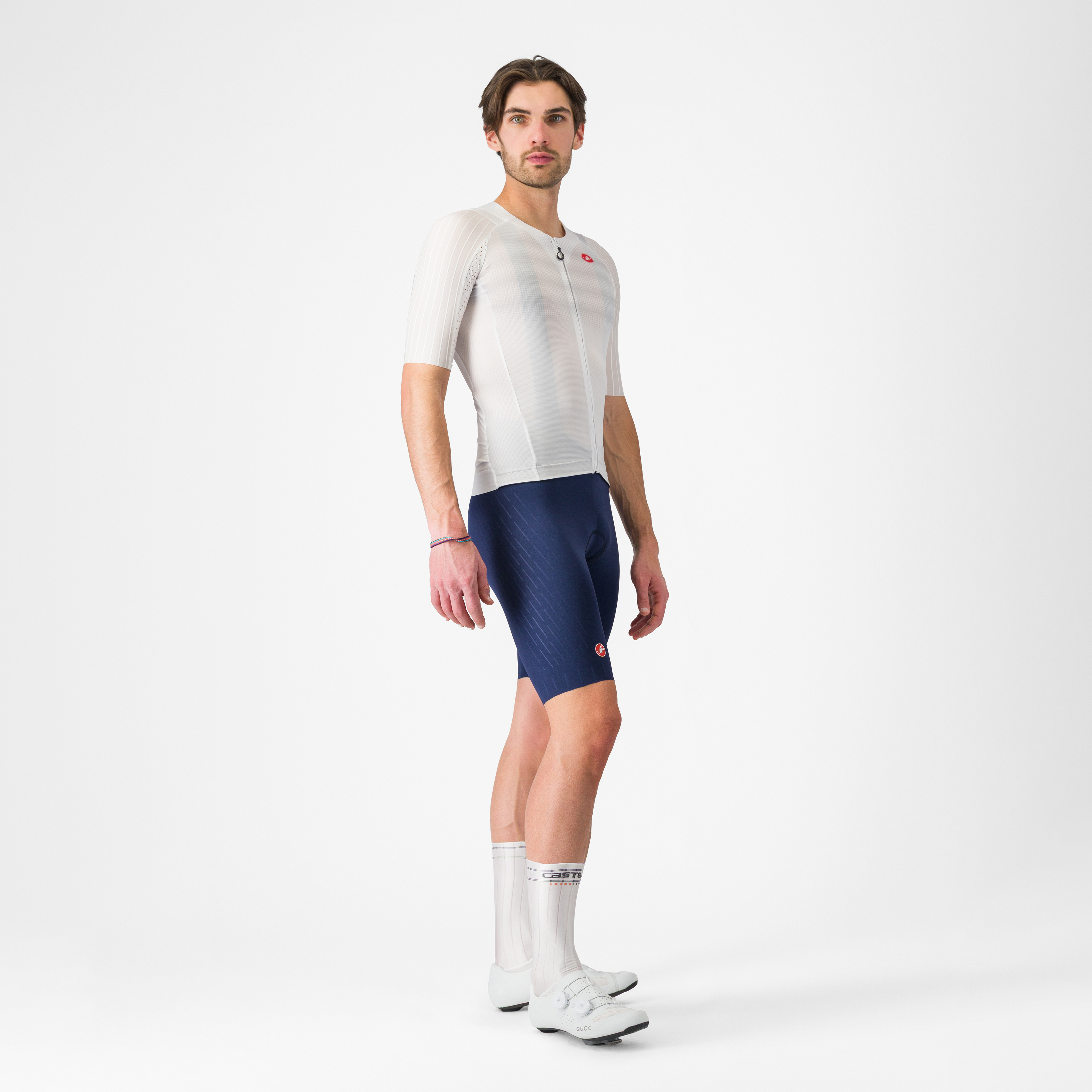 Free aero race s bibshort - belgian blue - castelli