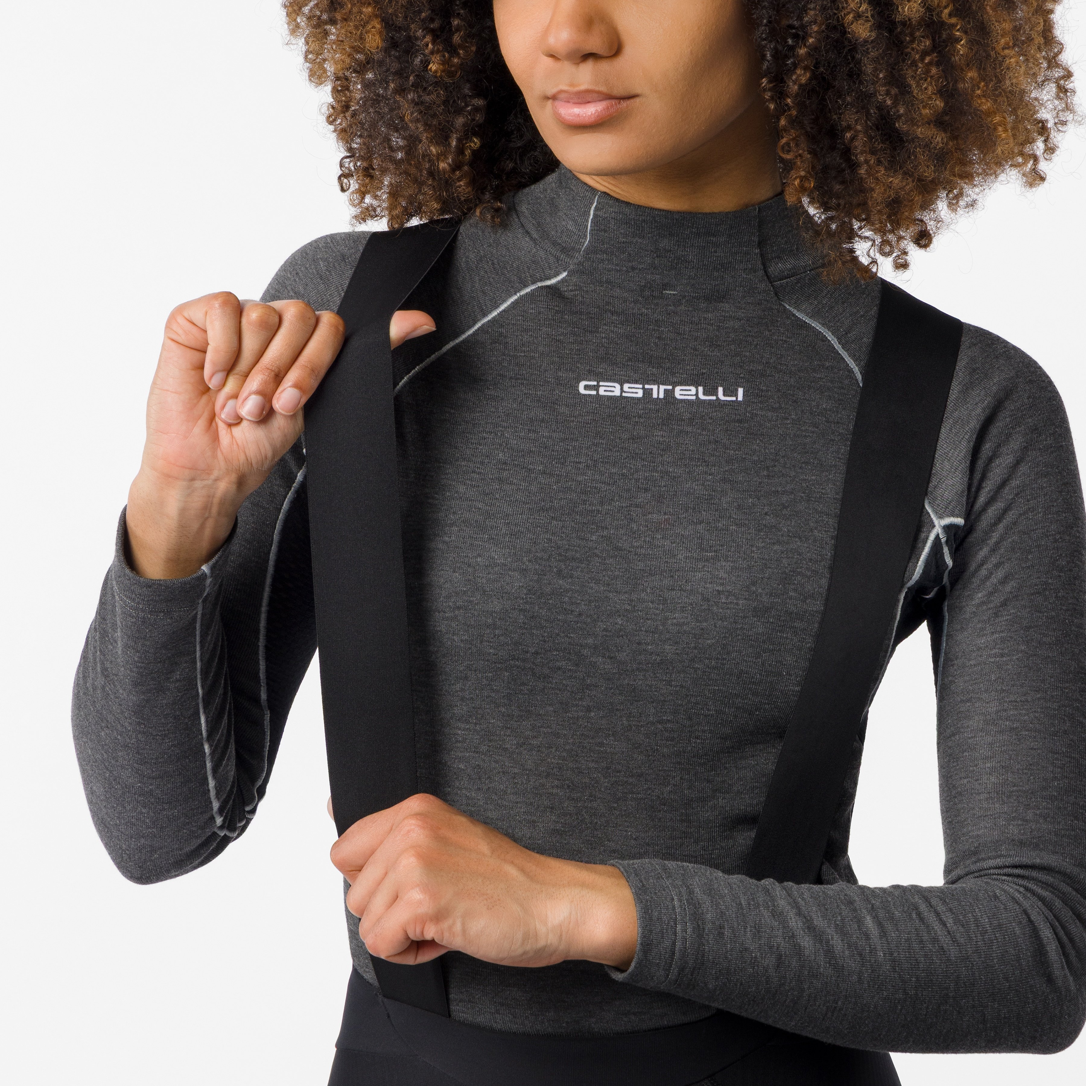 Competizione w dt bibtight - black - castelli