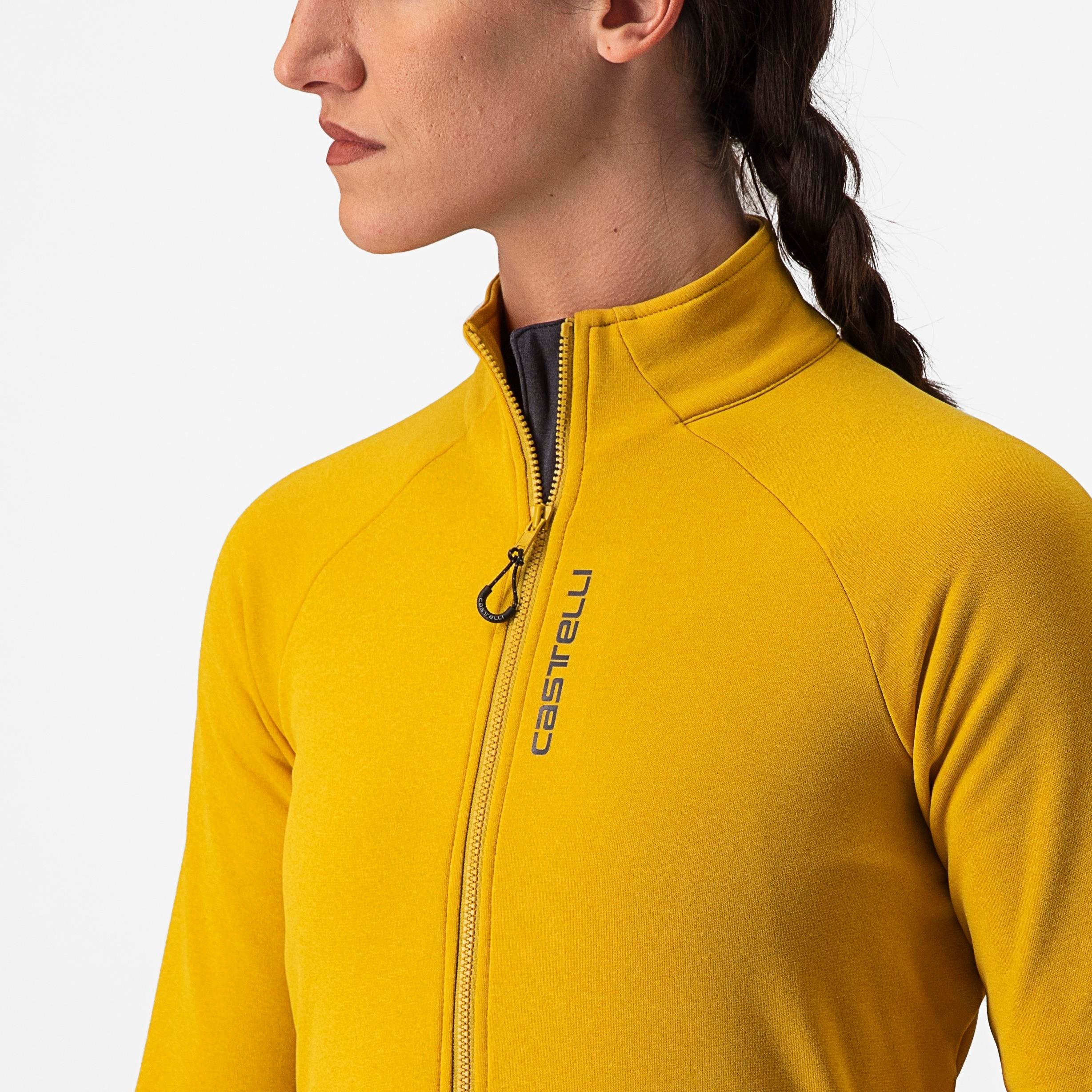 Unlimited trail w jersey - goldenrod/dark gray - castelli