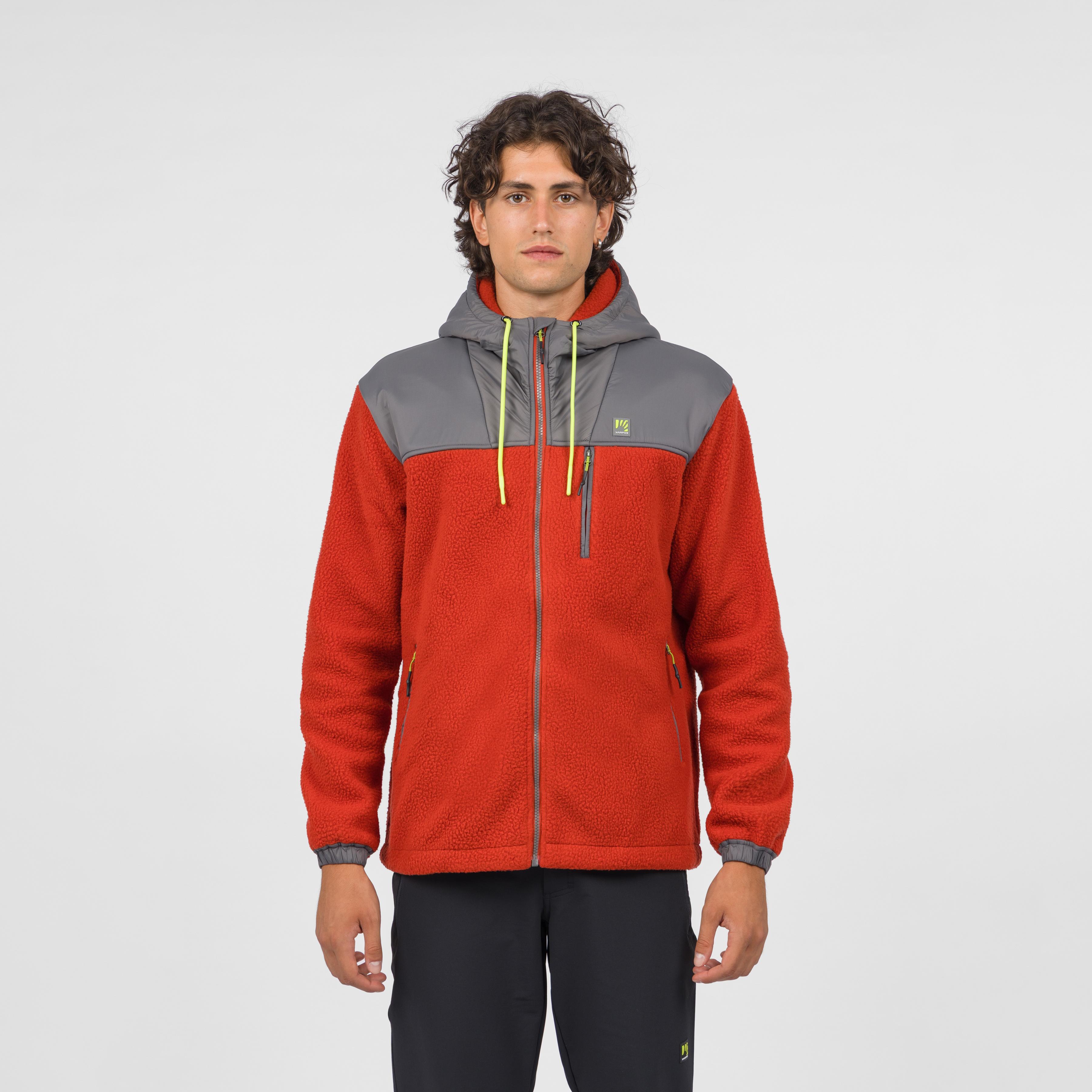 Moiazza retro' vogue jacket - fire/smoked - karpos