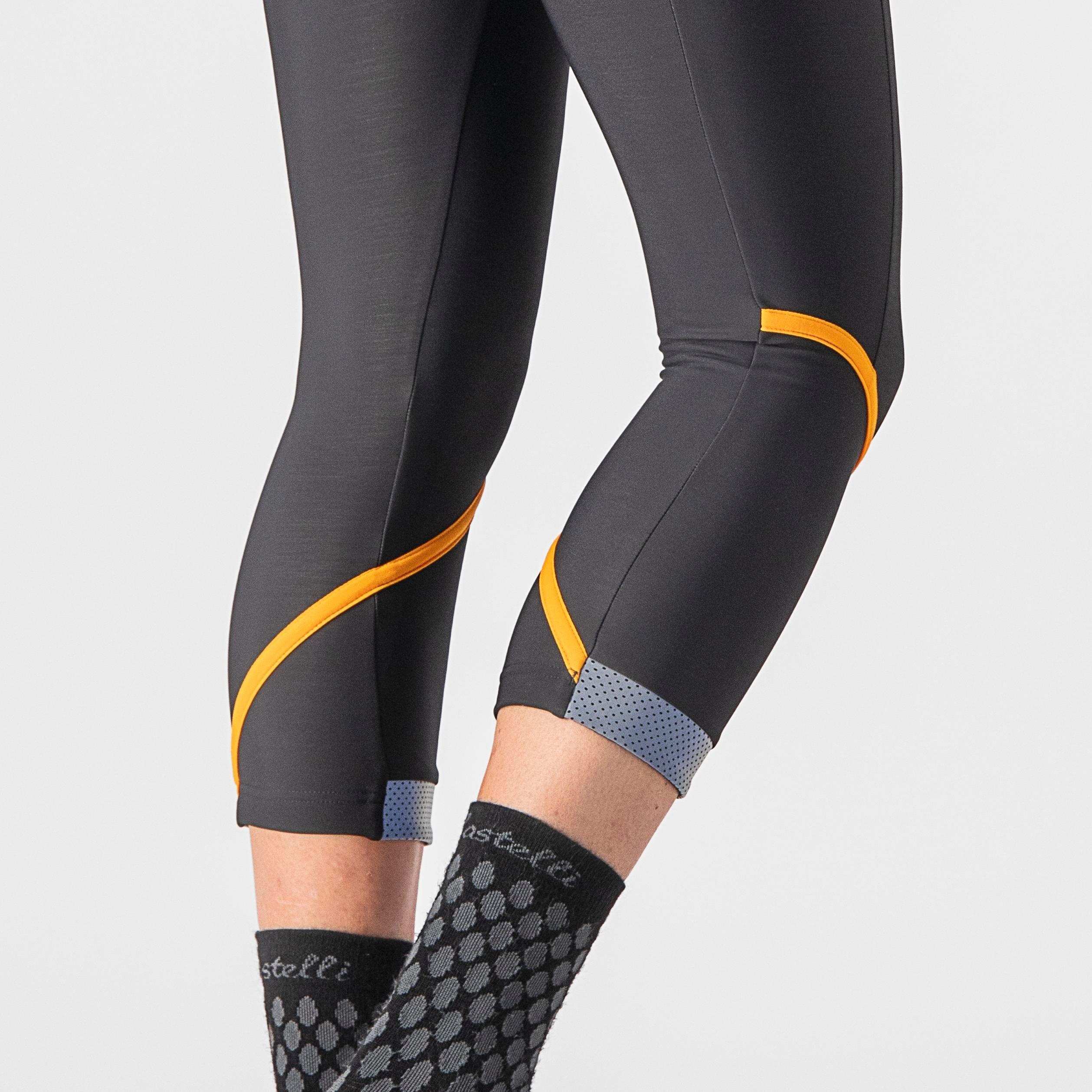 Velocissima thermal knicker - black/melon-silver reflex - castelli