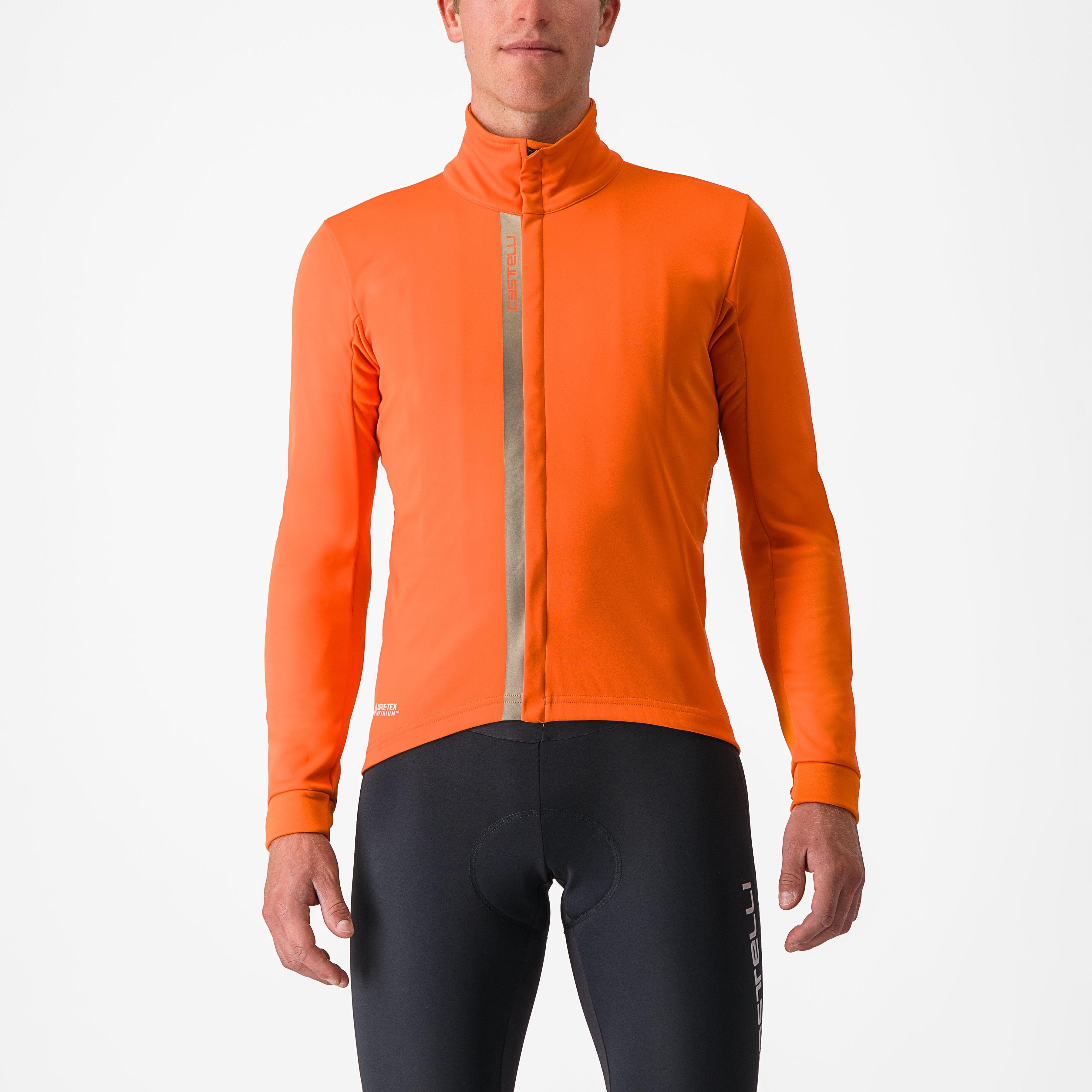 Entrata jacket - red orange/metal brown - castelli
