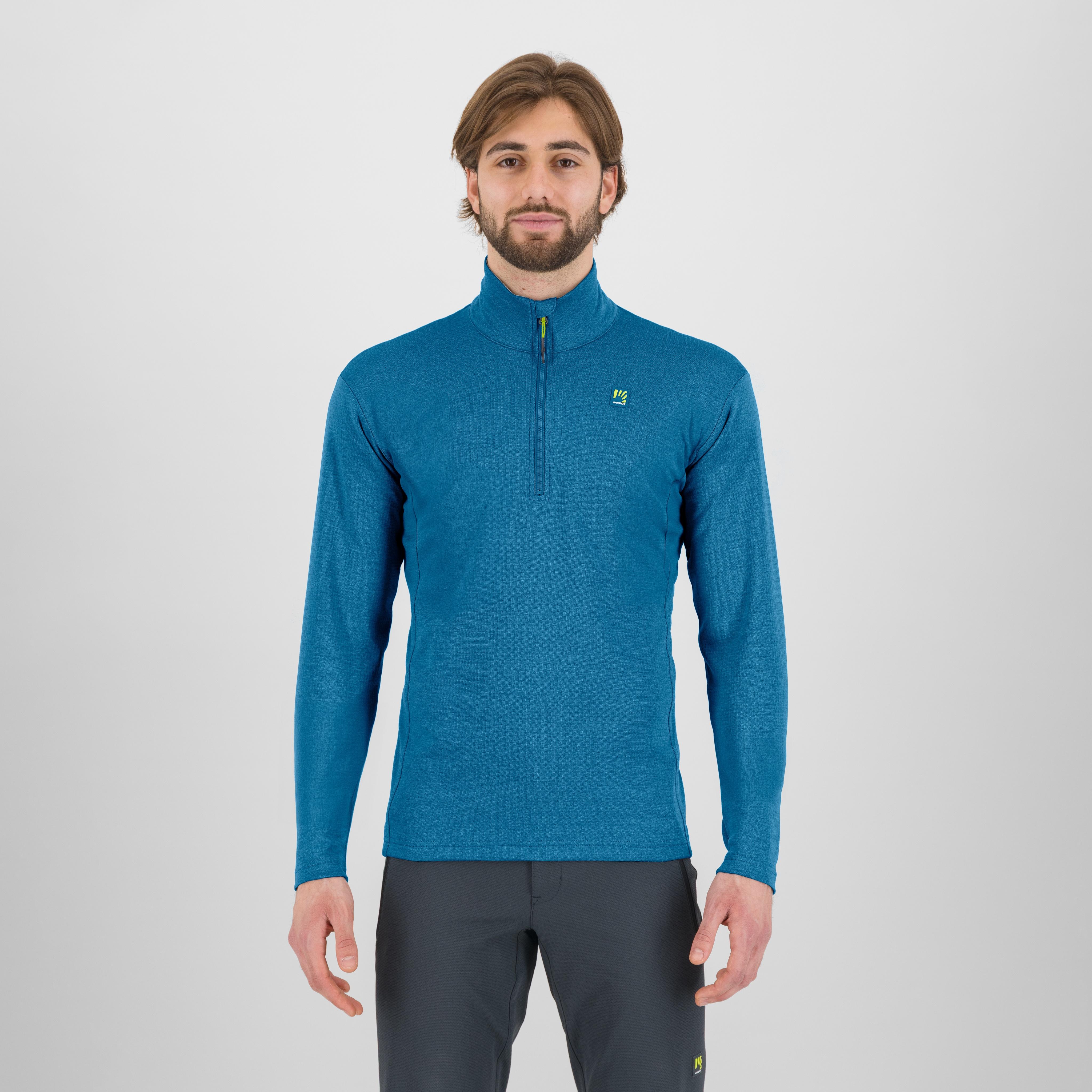 Pizzocco half zip - deep water - karpos