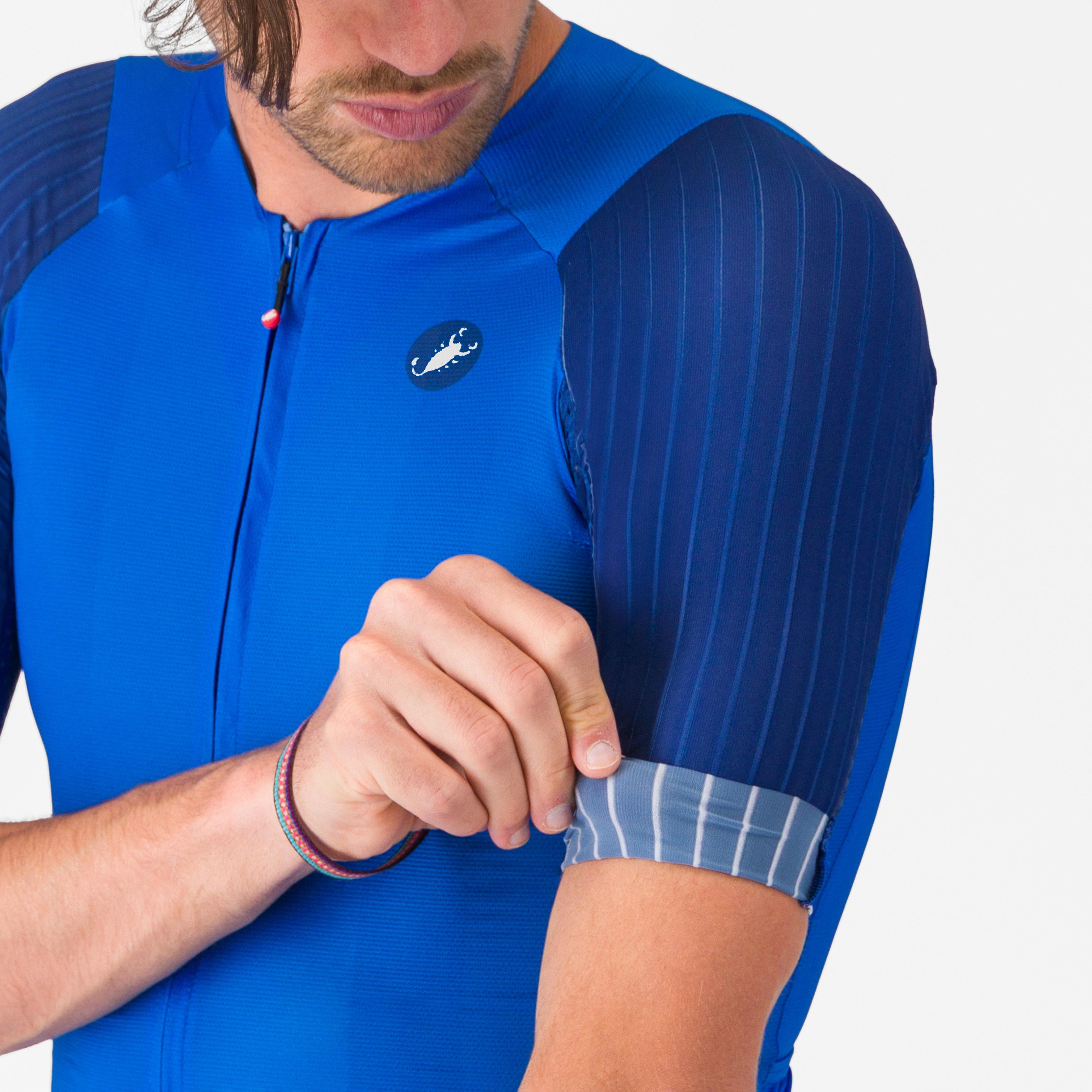Aero race 8s jersey - azzurro italia - castelli
