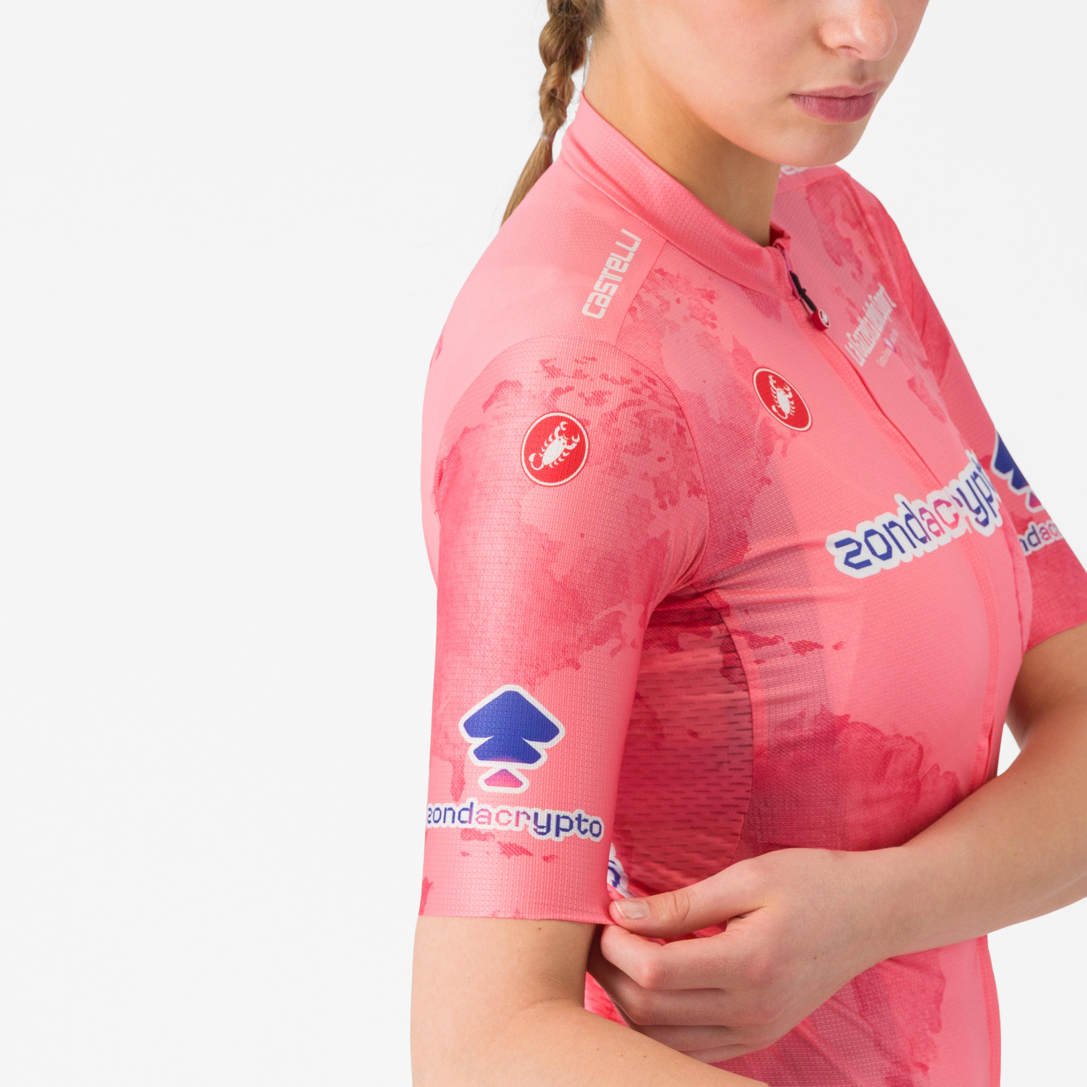 #girowomen competizione 3 w jersey - rosa giro - castelli
