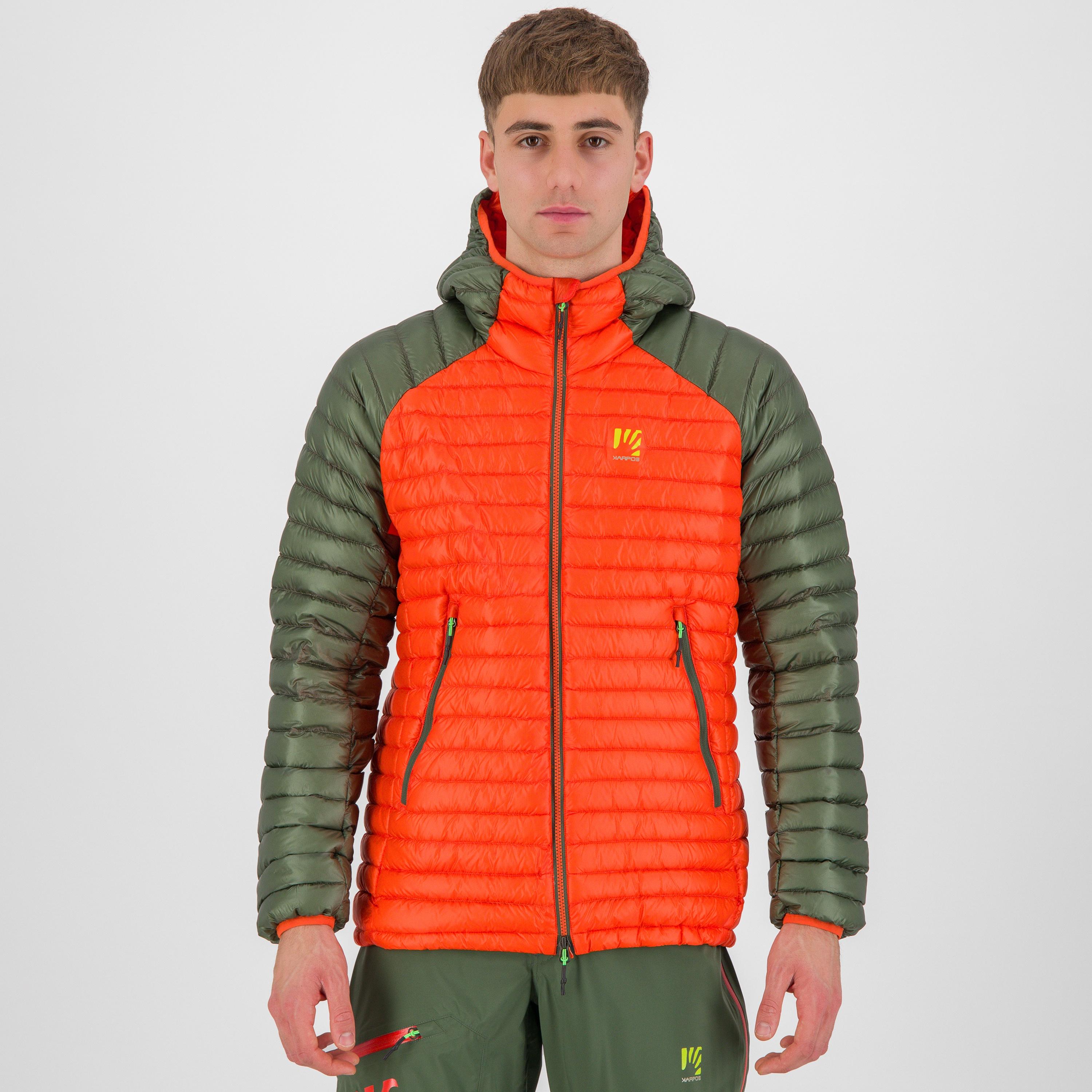 Alagna down jacket - spicy orange/thyme - karpos