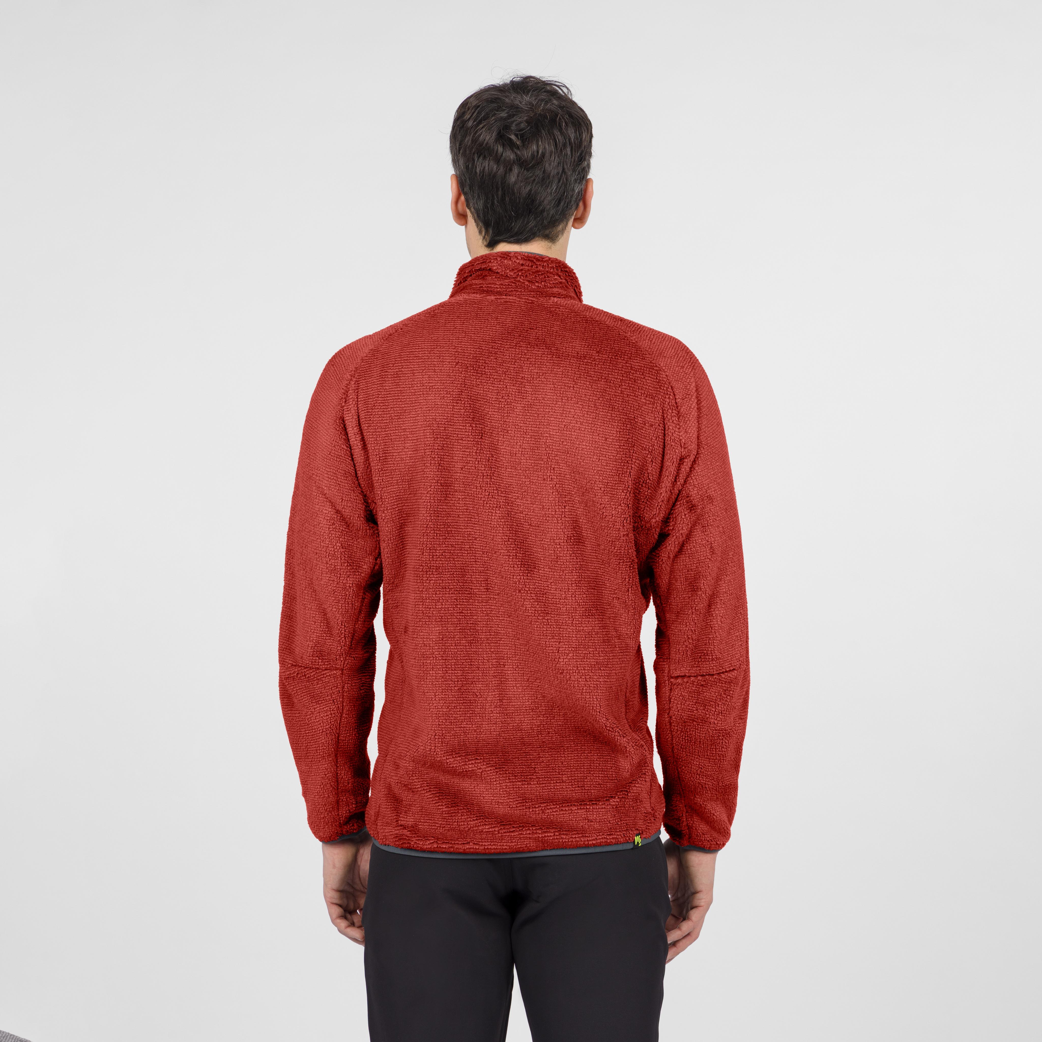 Vertice evo full zip fleece - fire - karpos