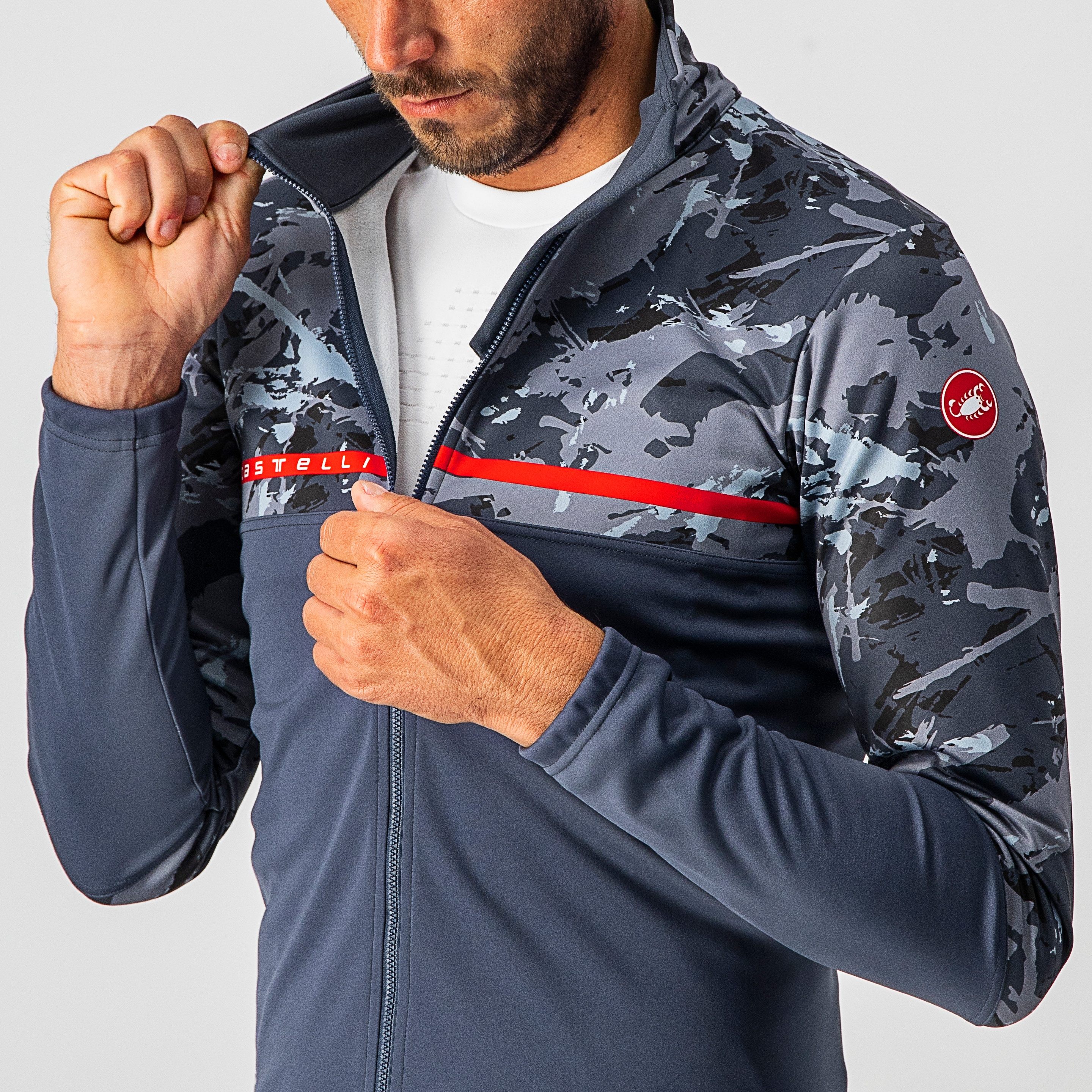 Finestre jacket - dark steel blue/vortex gray - castelli