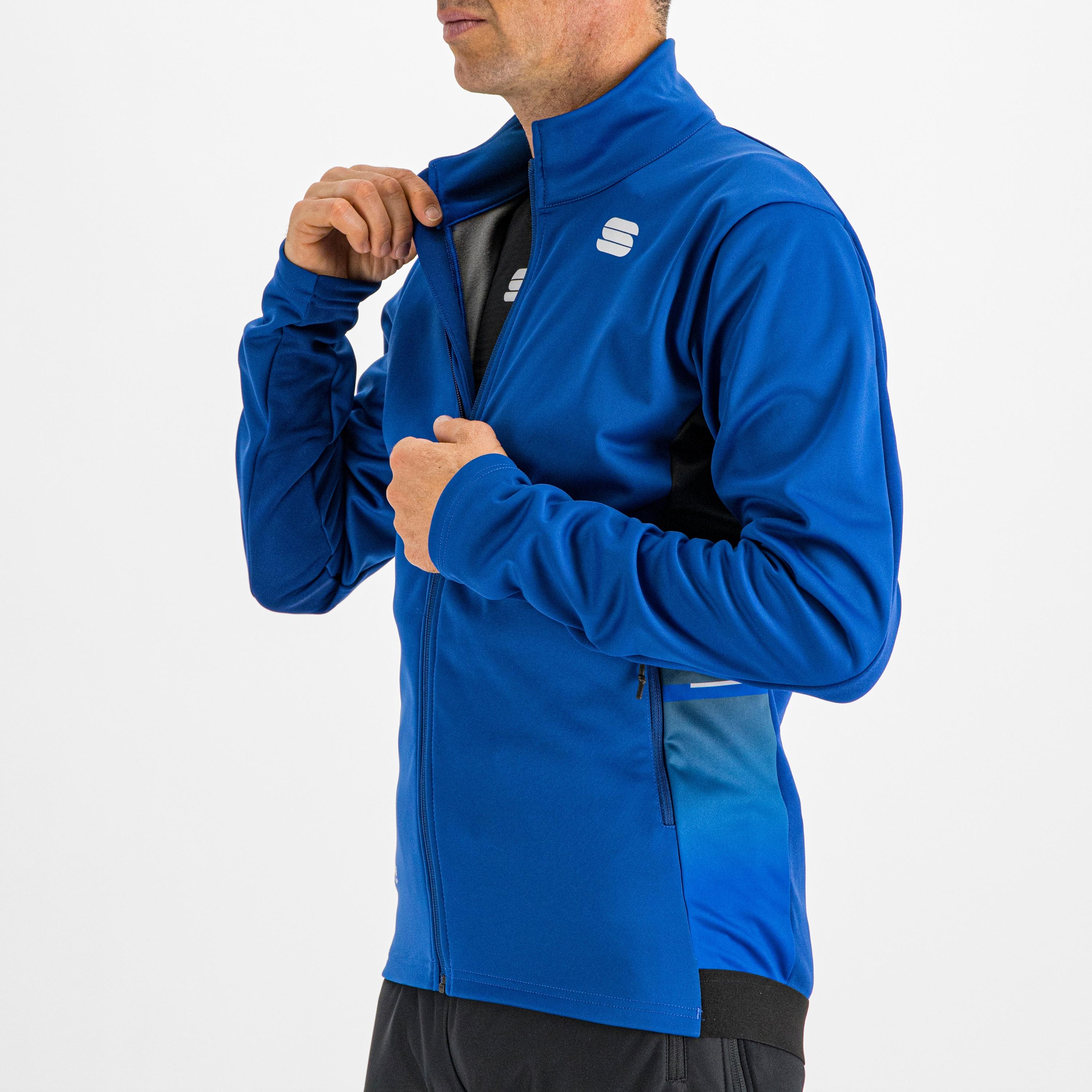 Squadra jacket - blue ceramic black - sportful