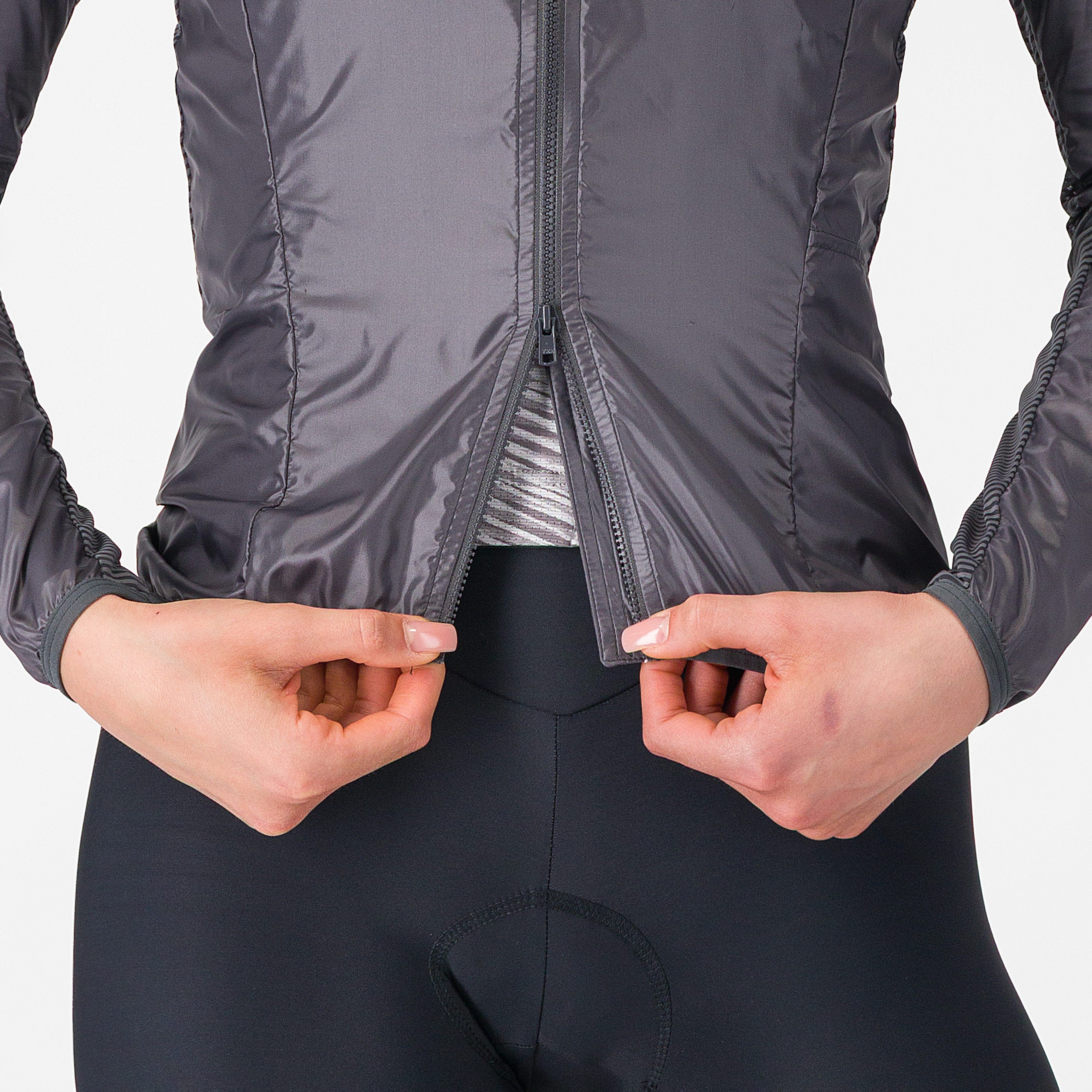 Aria shell 2 w jacket - dark gray - castelli