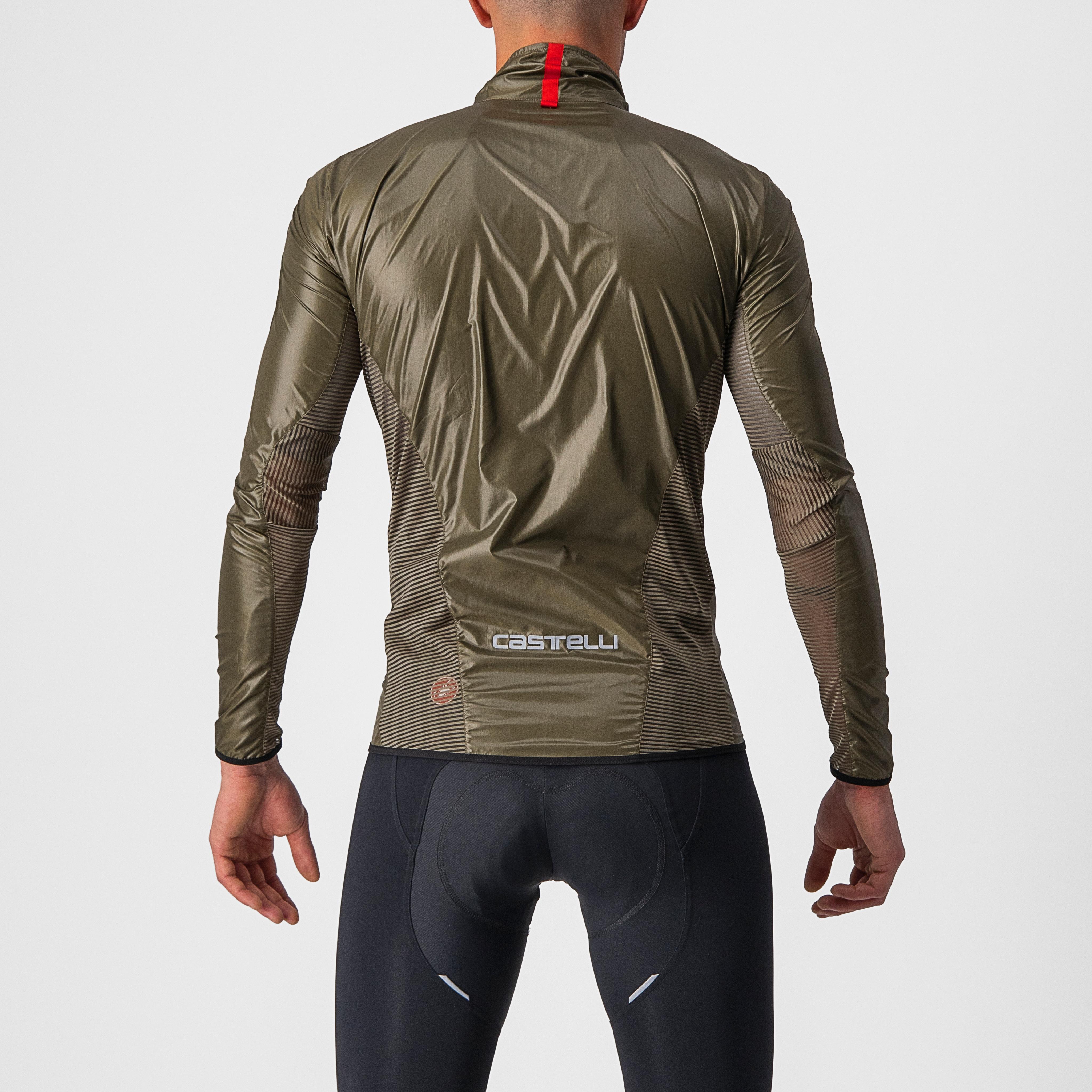 Aria shell jacket - moss brown - castelli