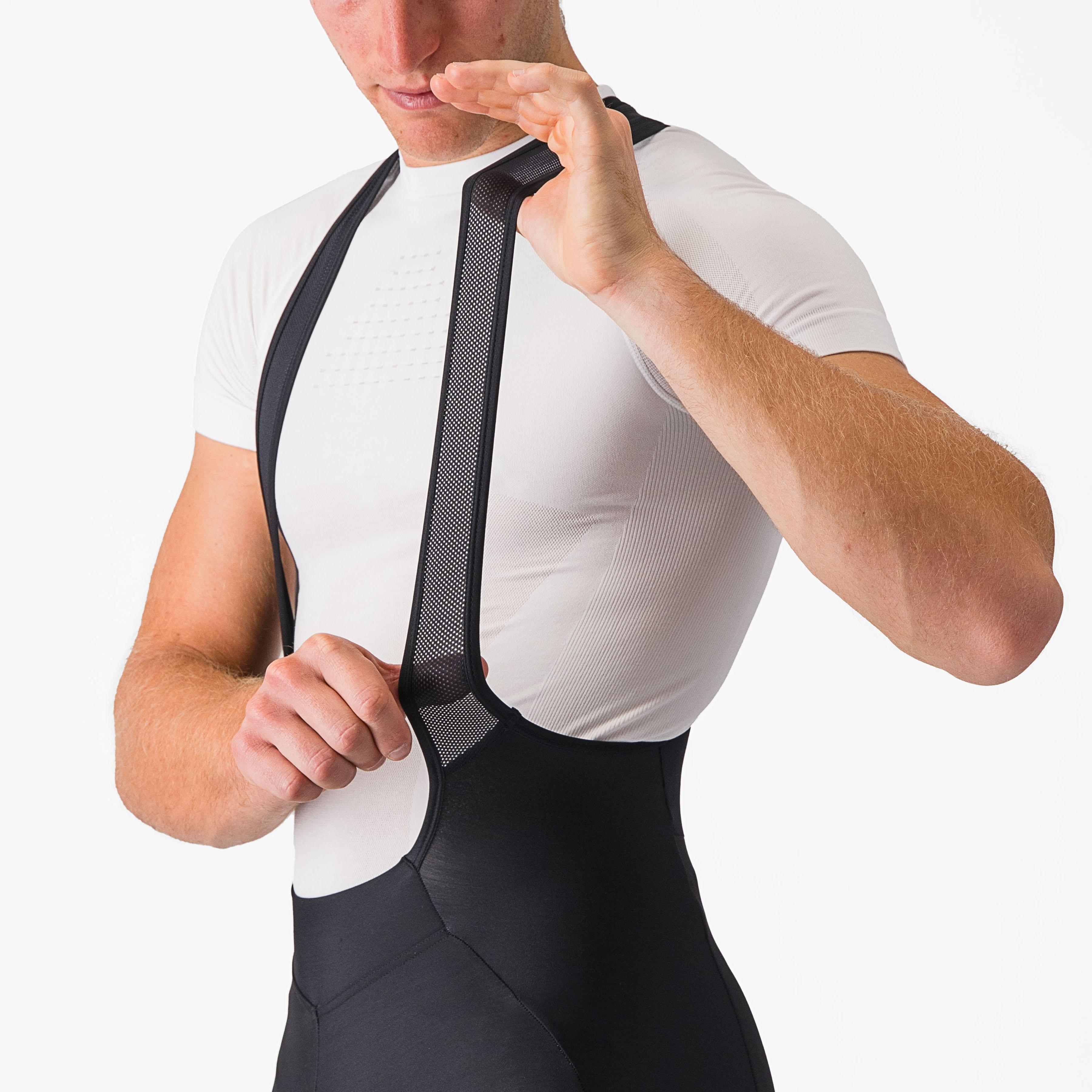 Velocissimo 5 bibtight - black/red reflex - castelli