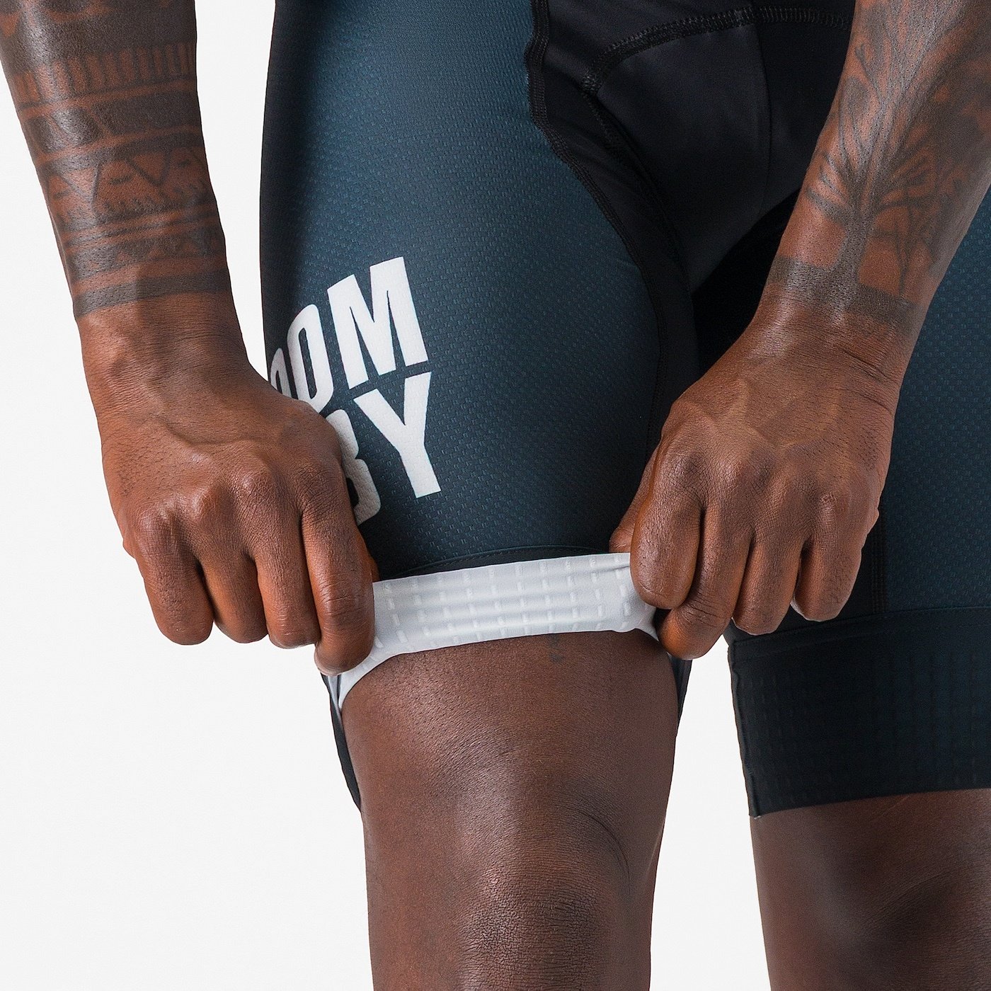 Boombaby 2 bibshort - blue/gold - castelli