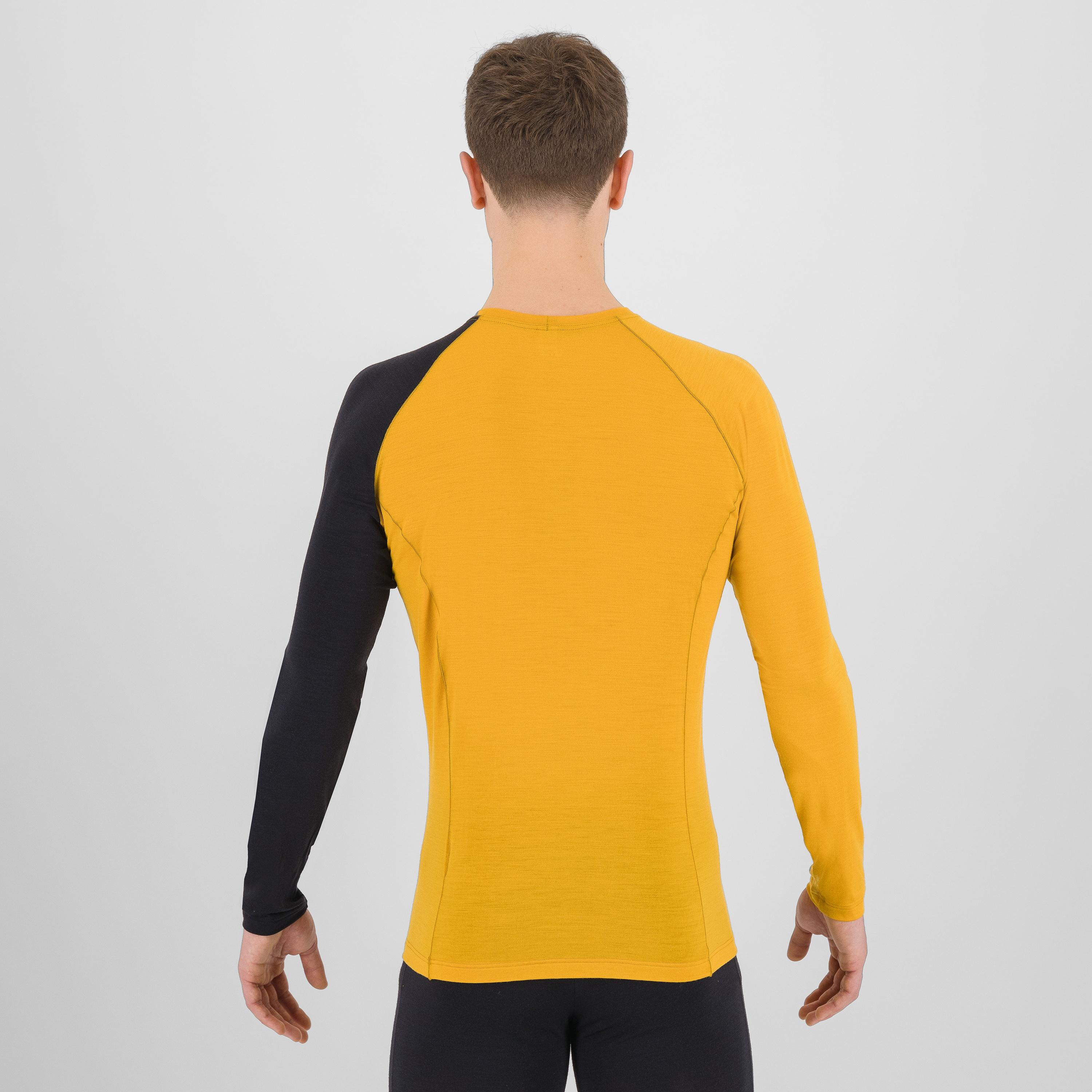 Dinamico merino 130 jersey ls - golden/black - karpos