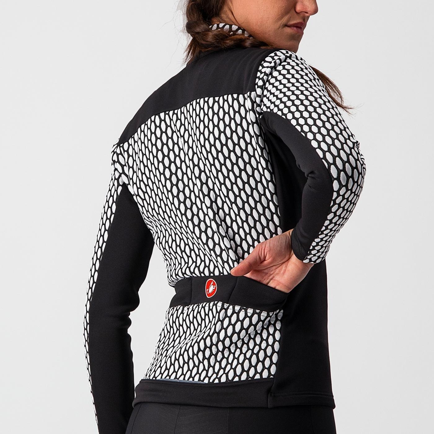 Sfida 2 jersey fz - black/white - castelli