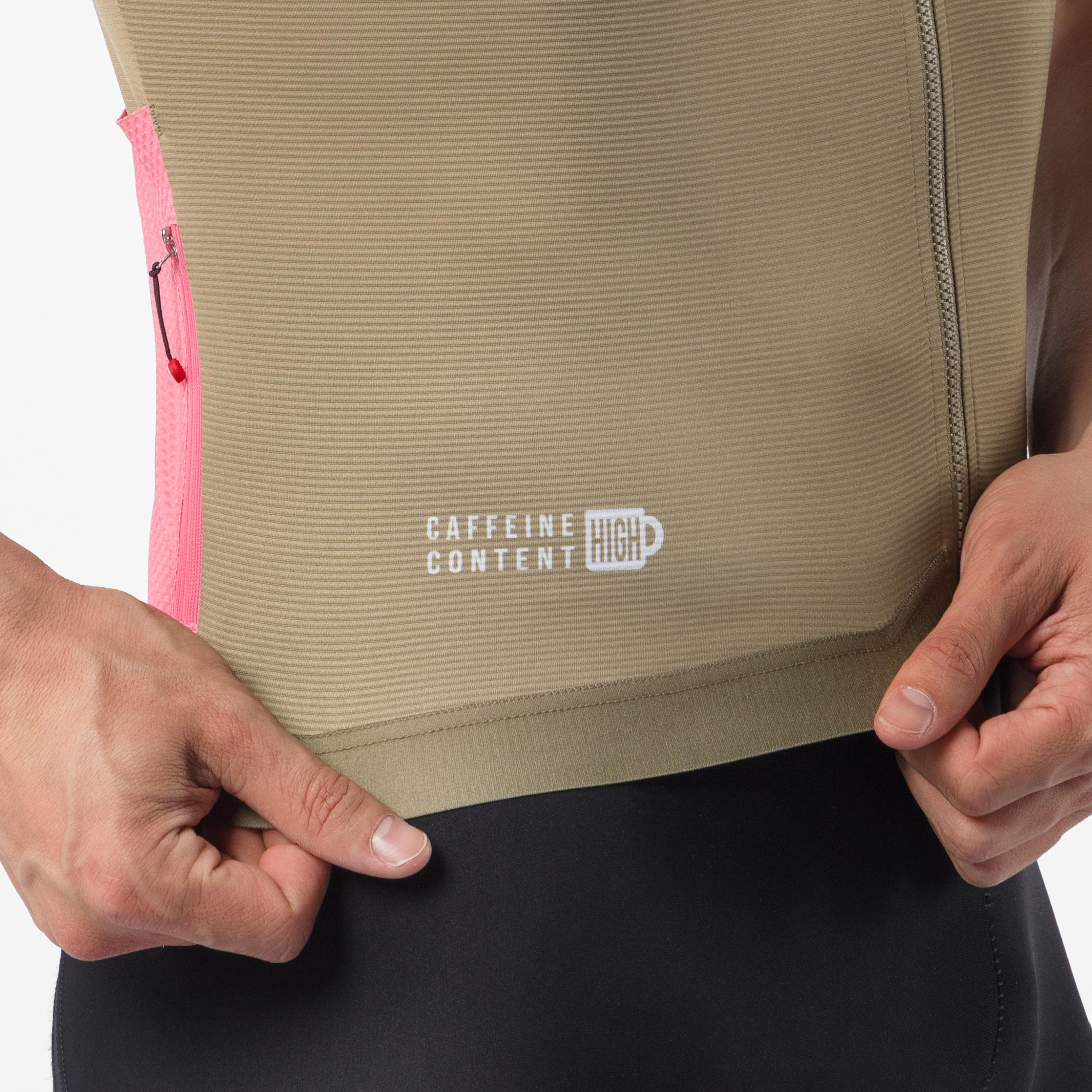 Corretto jersey - elmwood/rosa giro-white - castelli
