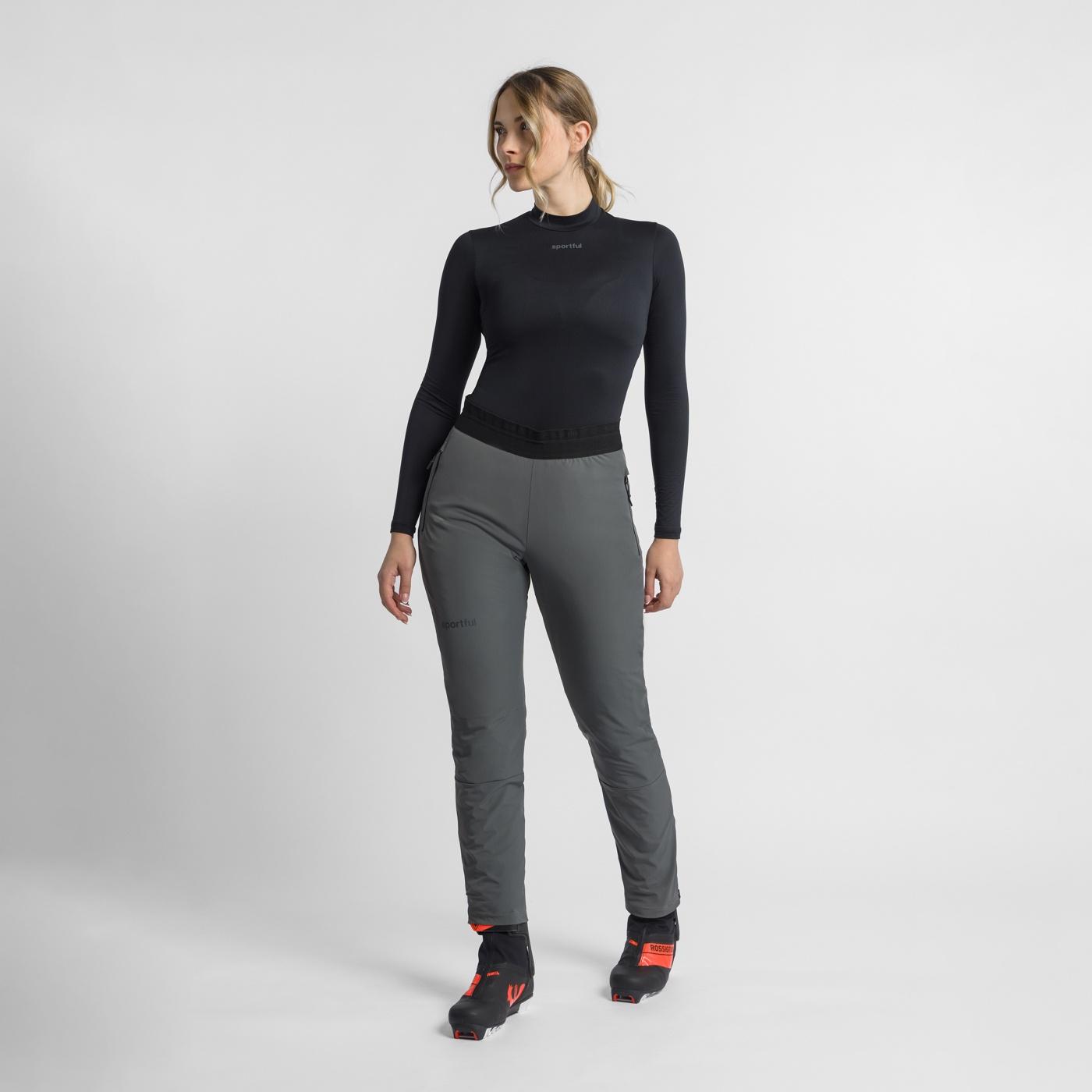 Cardio insulated w pant - gun metal - sportful