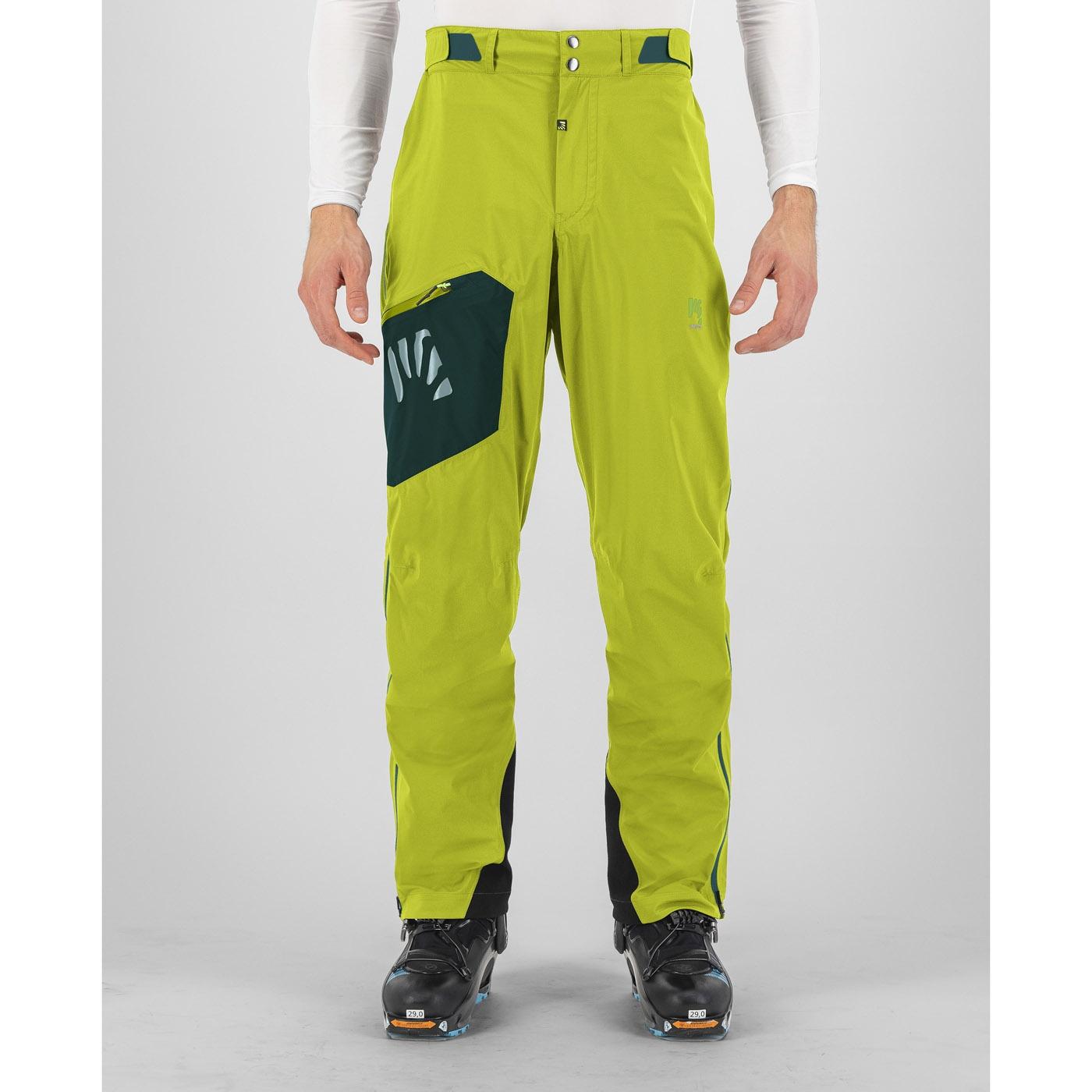 Valsesia shell pant - kiwi colada/forest - karpos