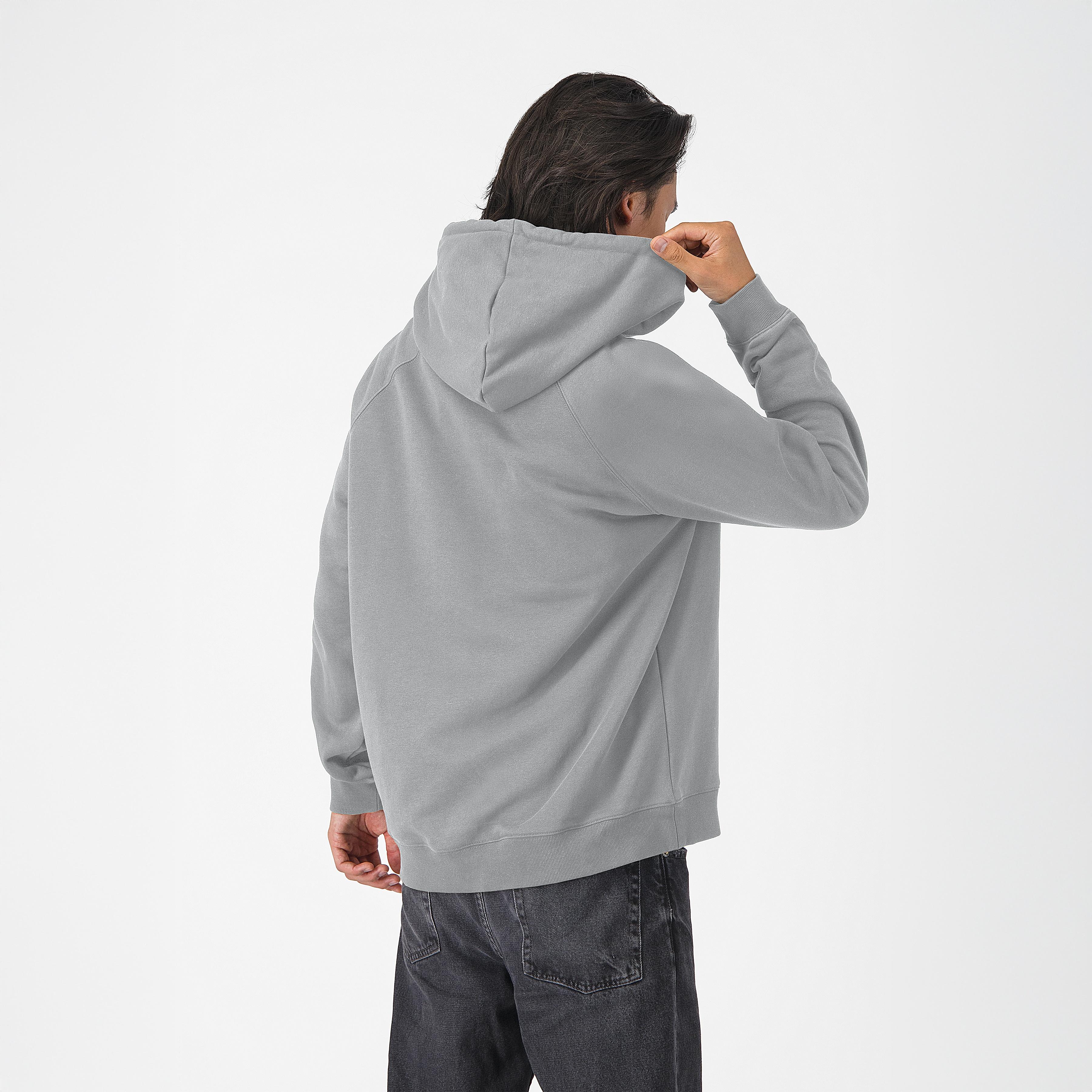 Logo hoody - melange gray - castelli