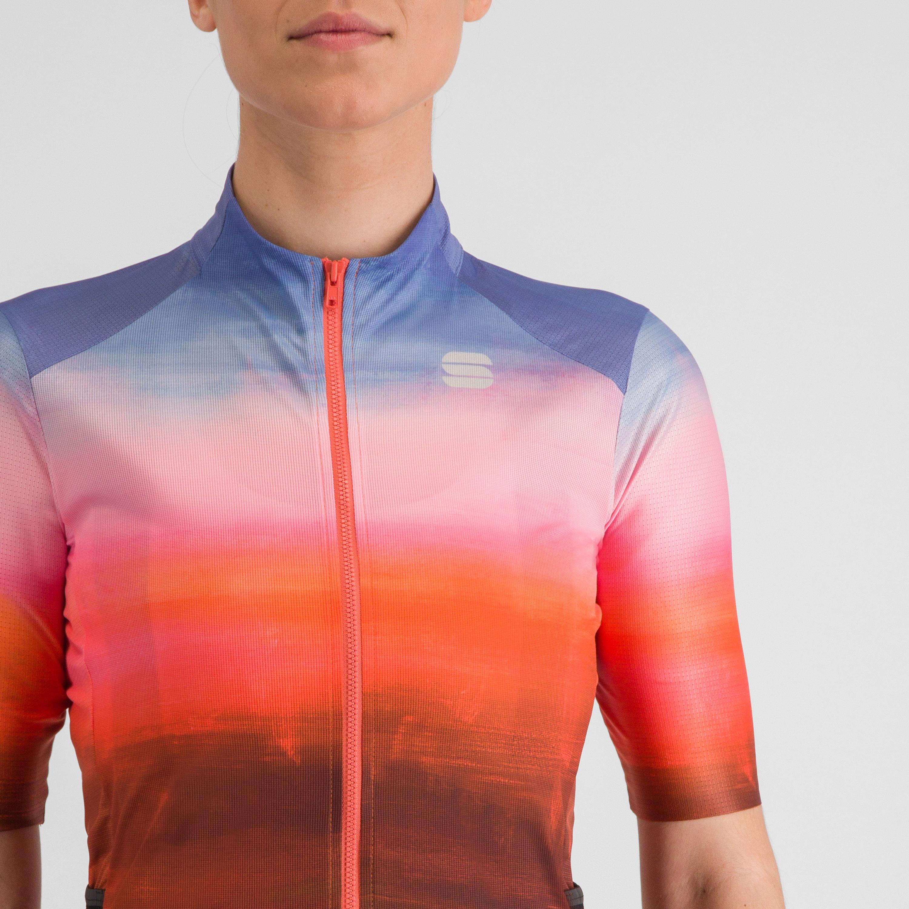 Flow supergiara w jersey - pompelmo sky blue - sportful