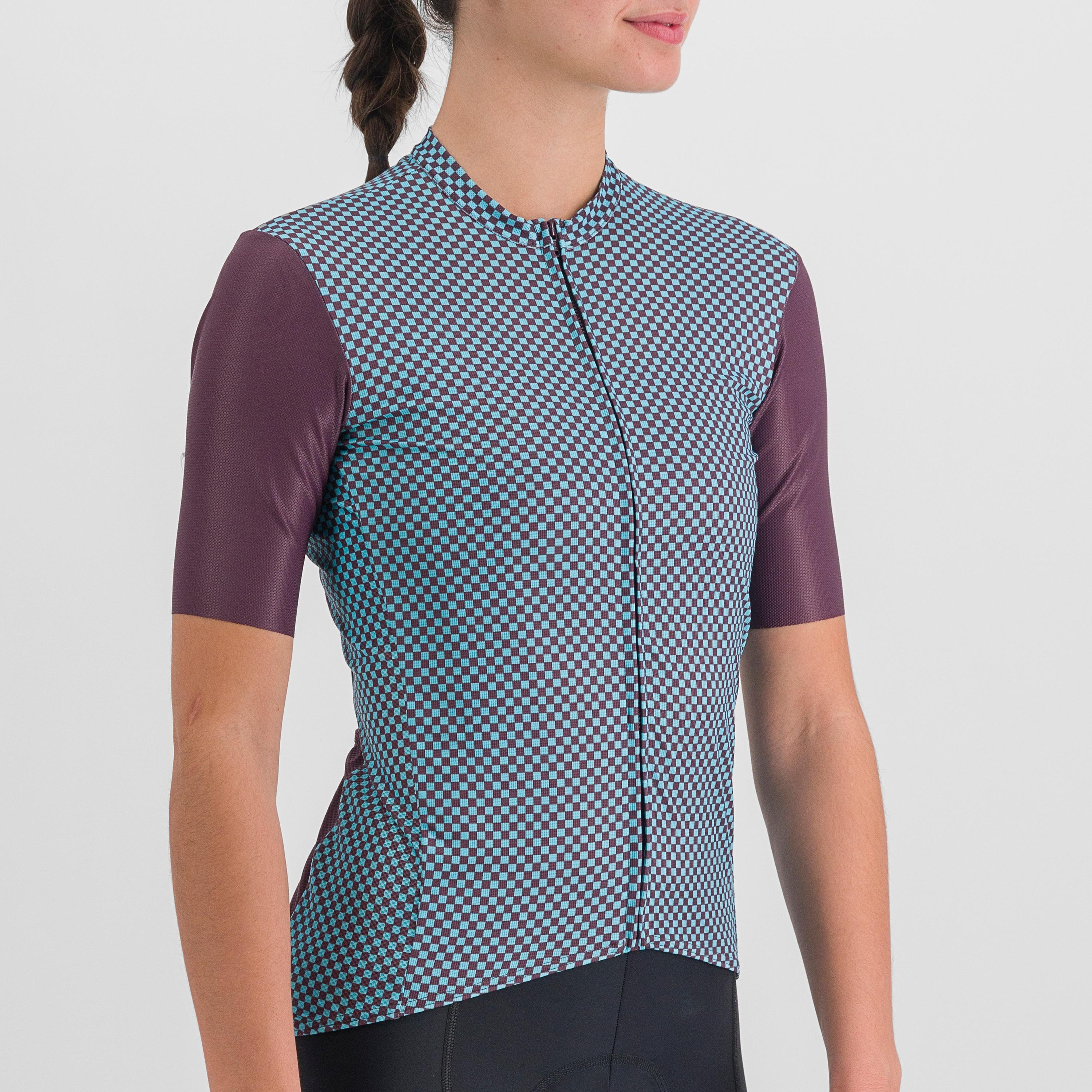 Checkmate  w jersey - huckleberry blue radiance - sportful