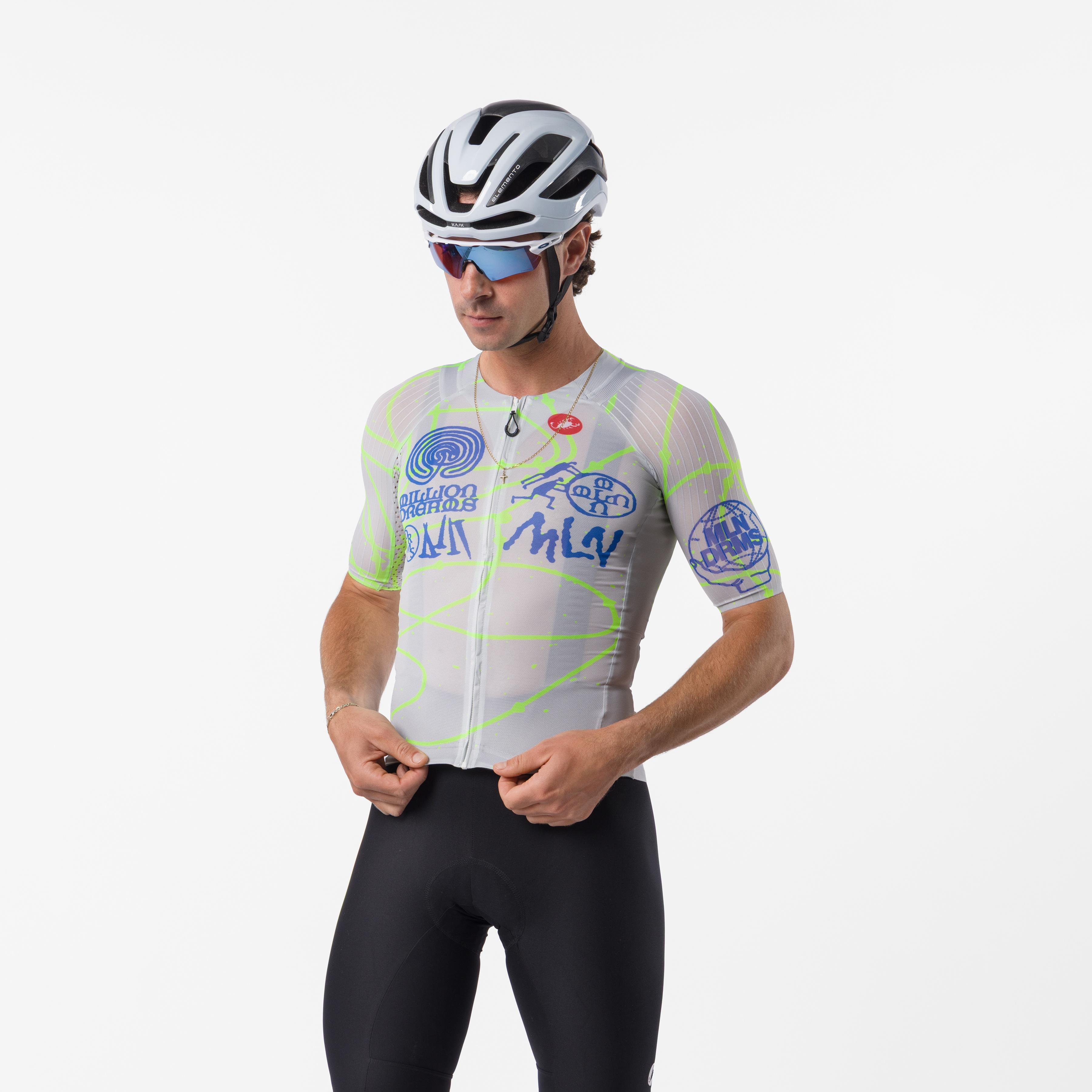 Aero race 8 jersey - million dreams primitive - castelli