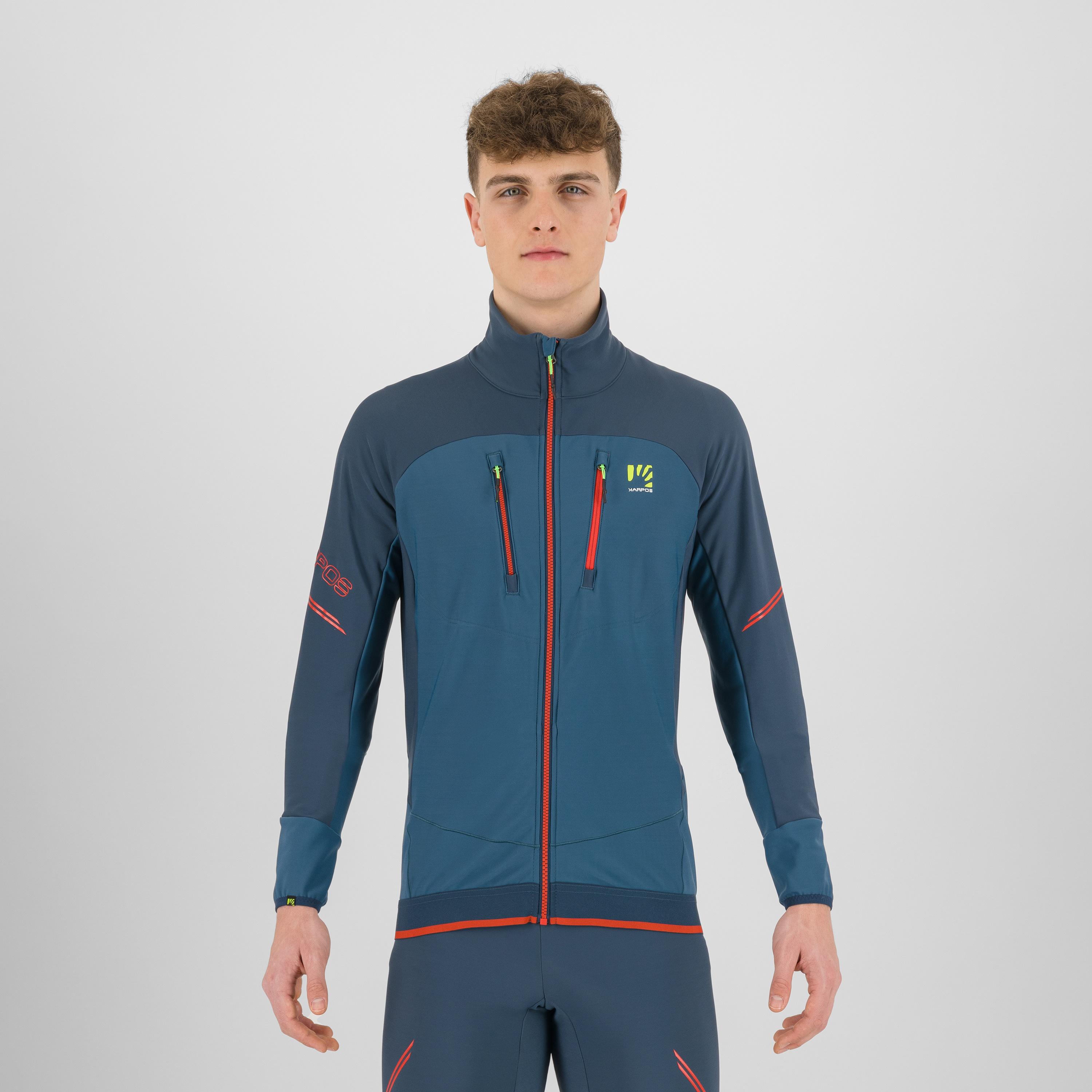 Alagna evo jacket - stargazer/midnight/fiery red - karpos