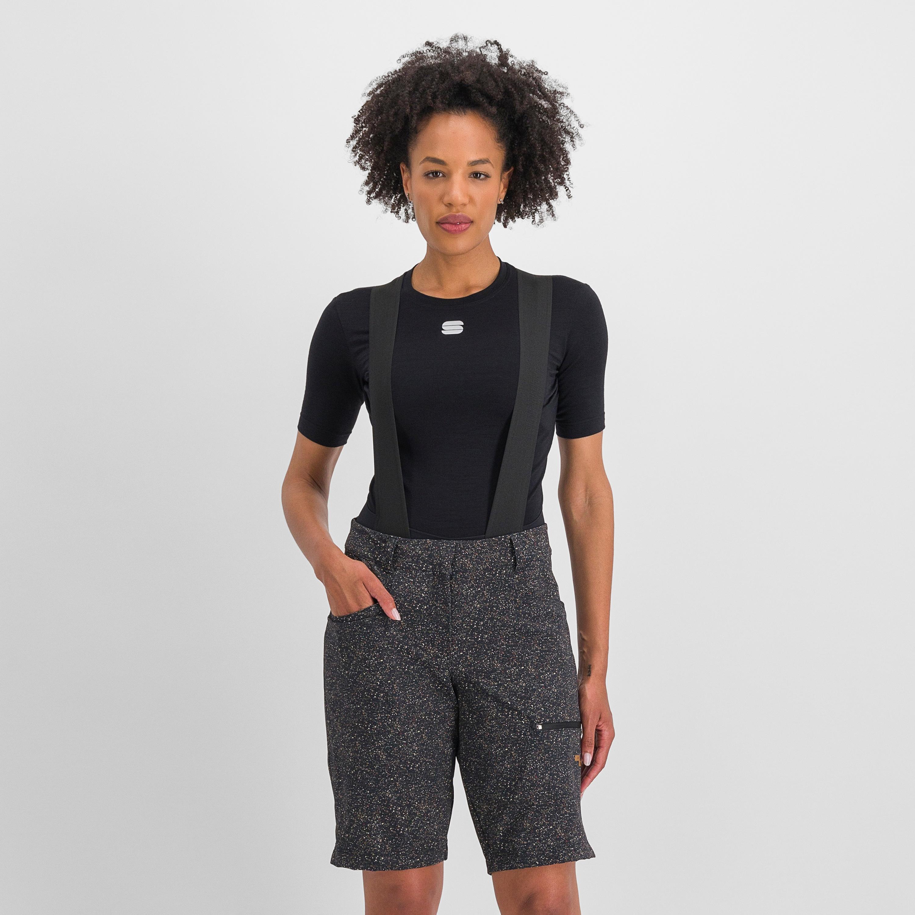 Sky rider giara w overshort - black - sportful