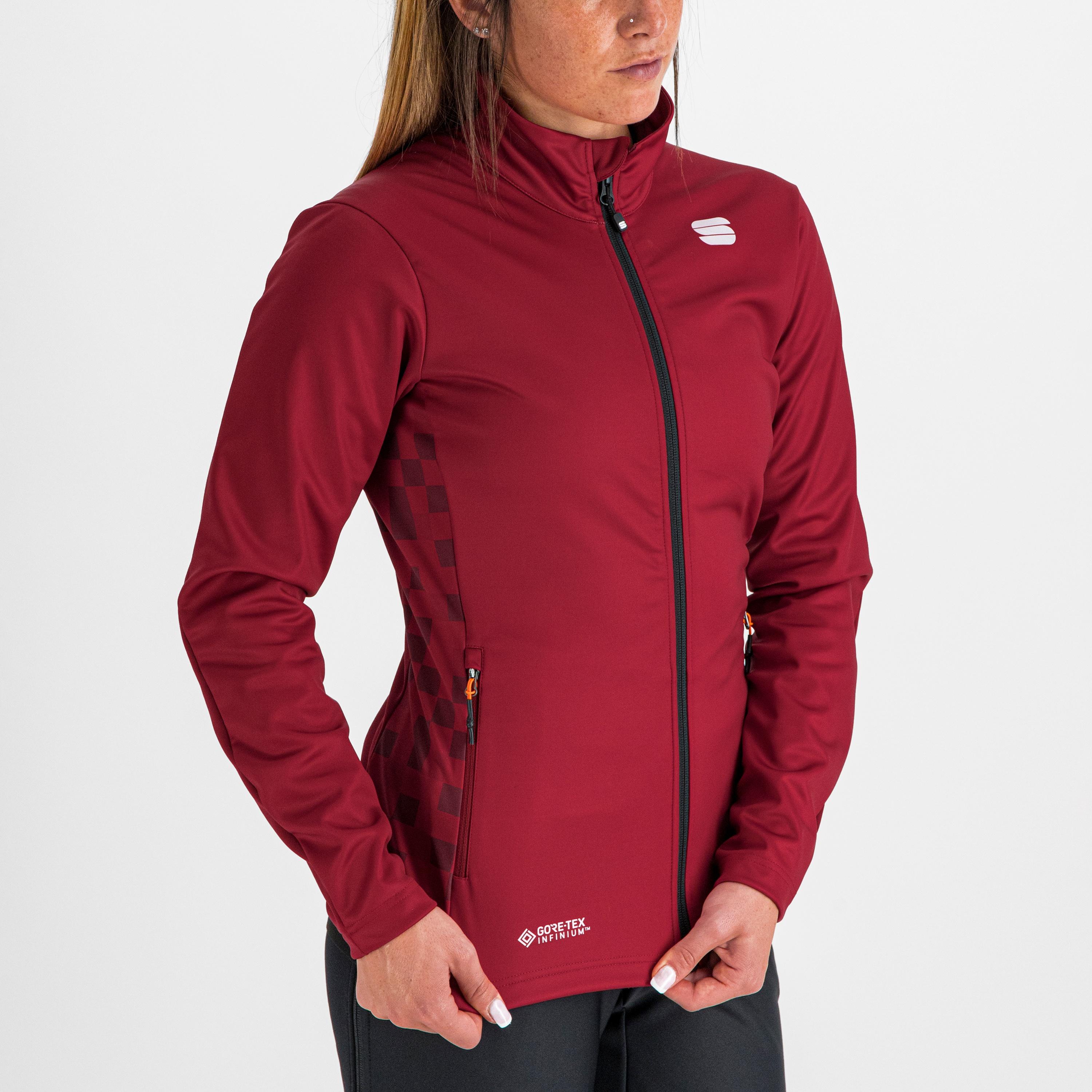 Squadra w jacket - red rumba - sportful