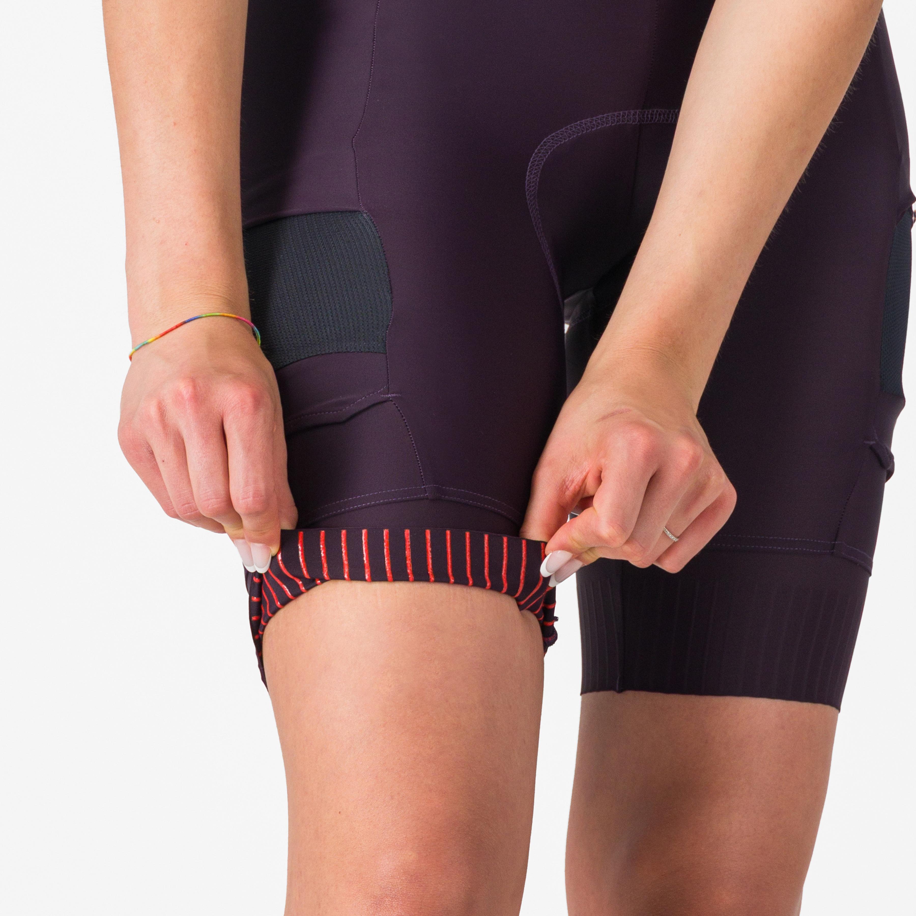 Unlimited cargo w bibshort - dark night shade - castelli